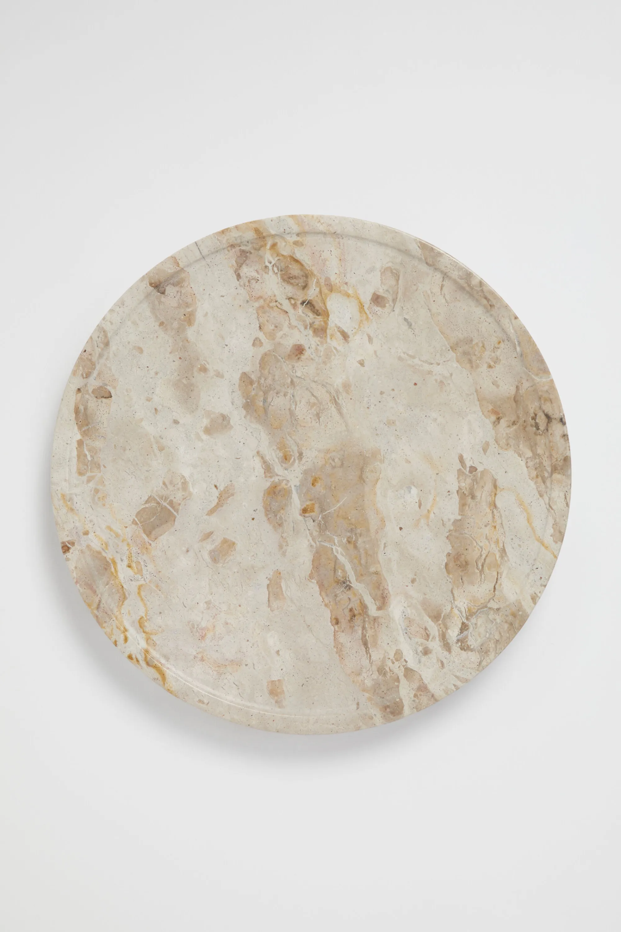 Seed Heritage Kitchen & Dining-Marble Round Platter