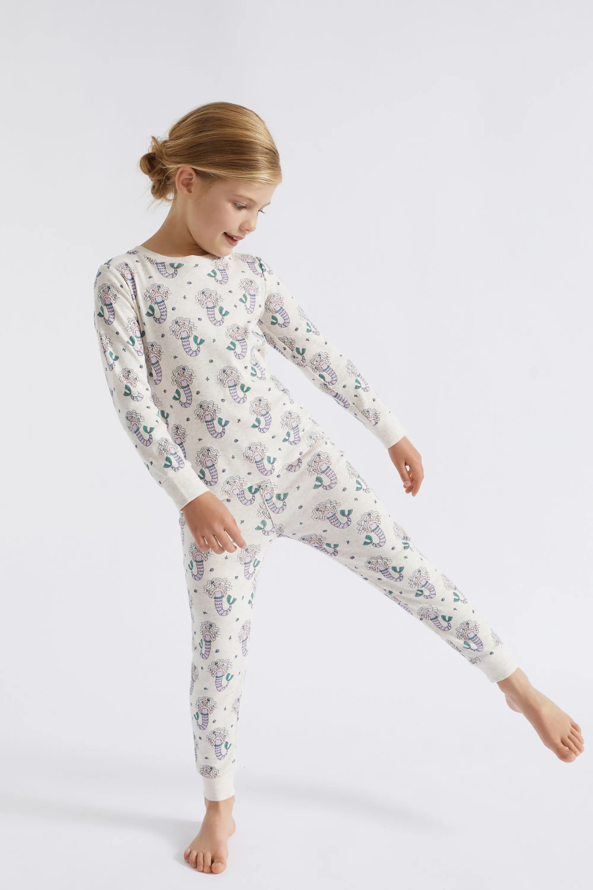 Girl Seed Heritage Pyjamas & Sleepwear-Mermaid Yardage Pyjama