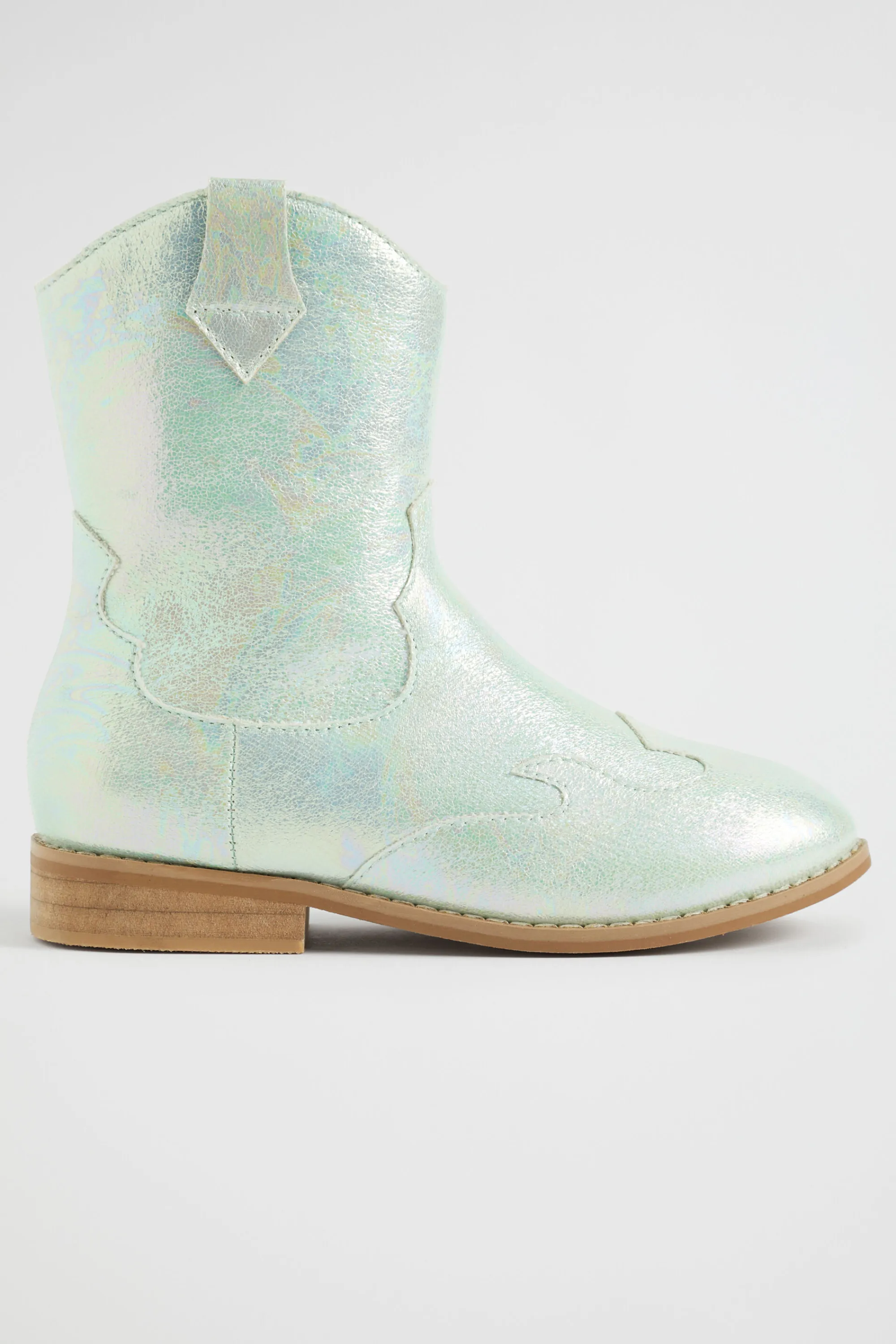 Girl Seed Heritage Boots-Metallic Cowboy Boot