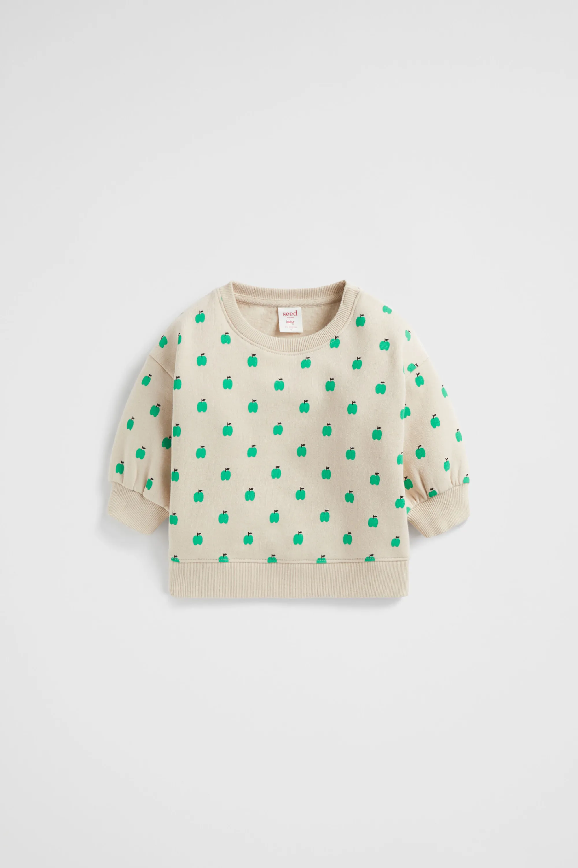 Baby Girl Seed Heritage Knitwear & Sweaters-Mini Apple Sweat