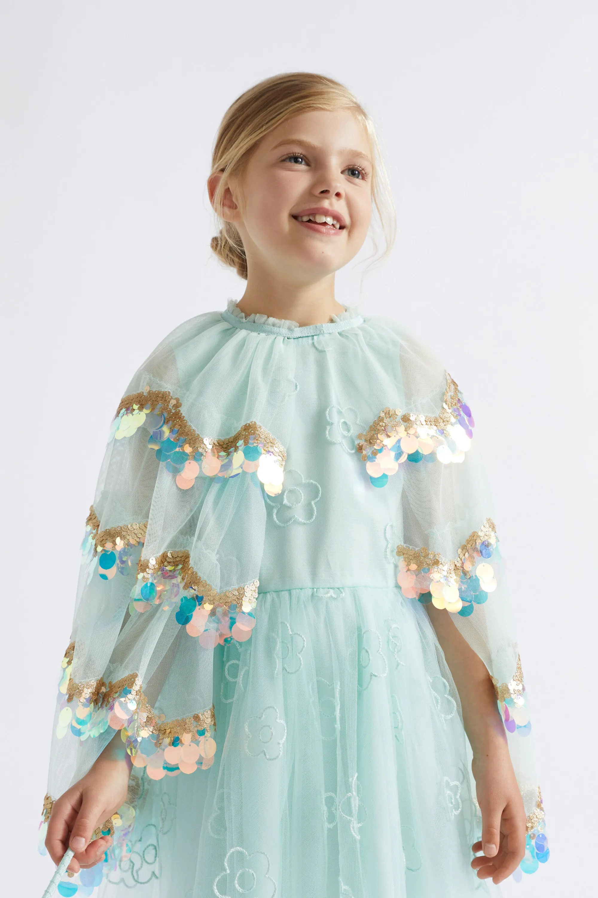 Girl Seed Heritage Ponchos & Capes-Party Cape