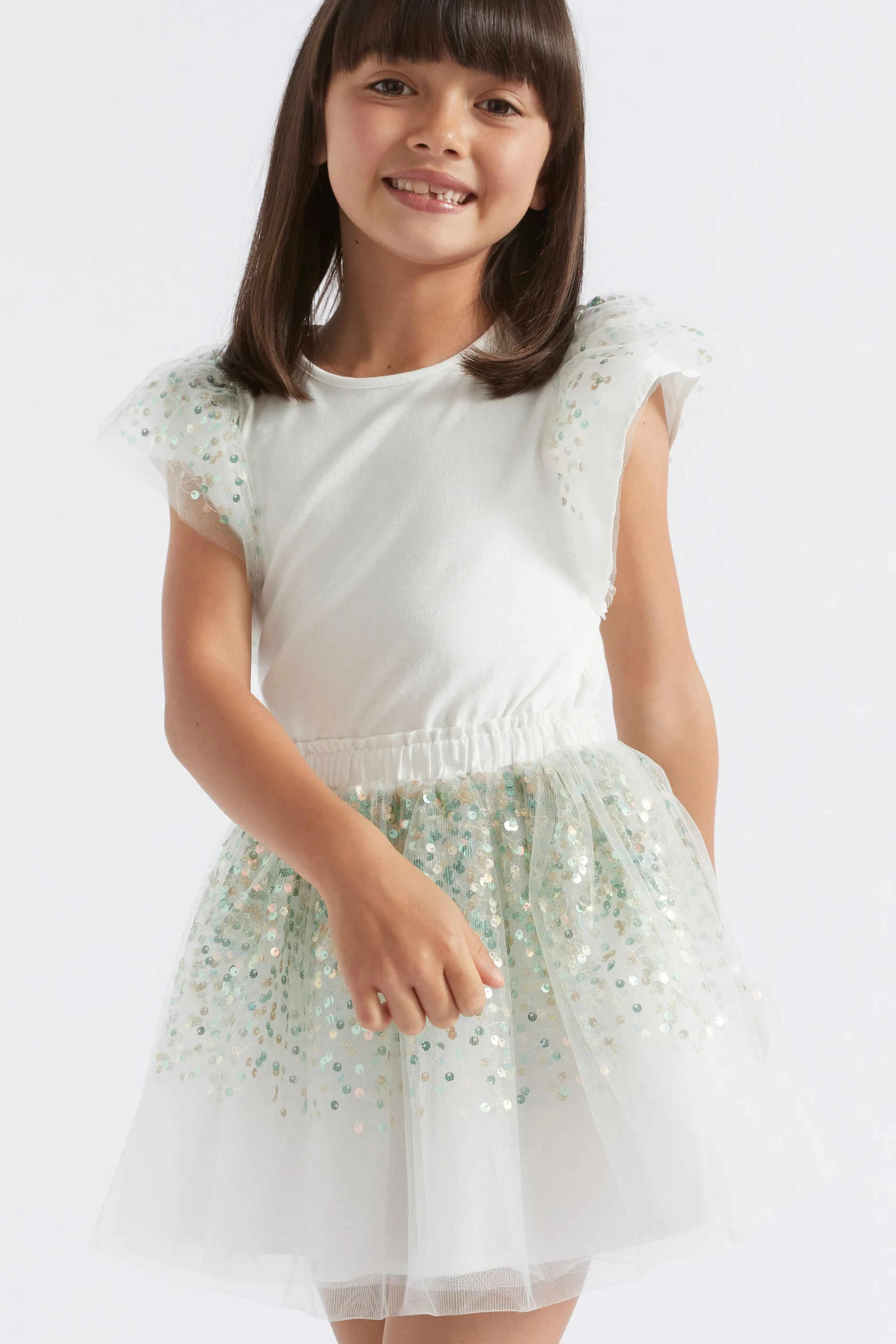 Girl Seed Heritage Skirts-Party Sequin Tutu