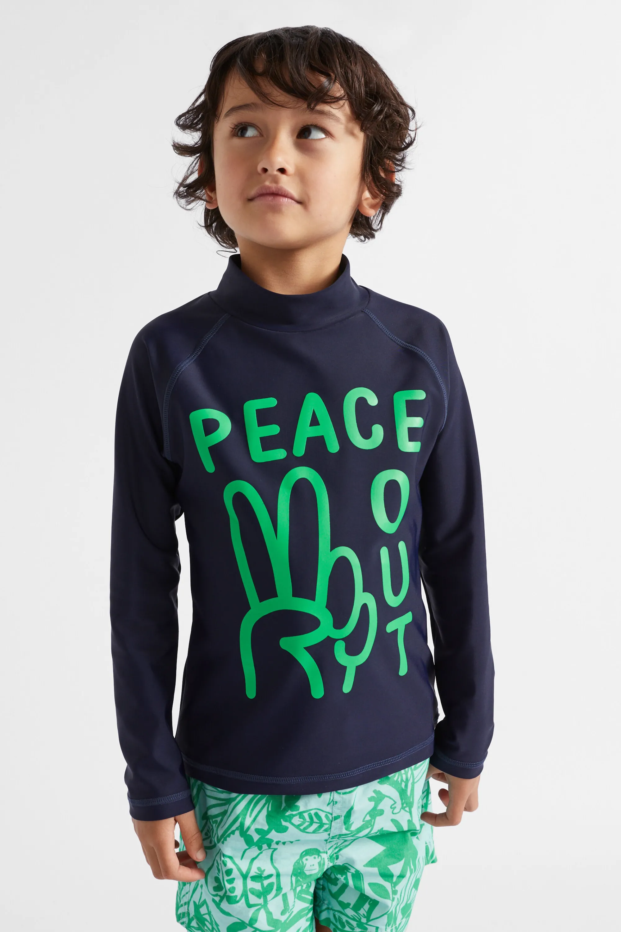 Boy Seed Heritage Swimwear-Peace Out Rashvest