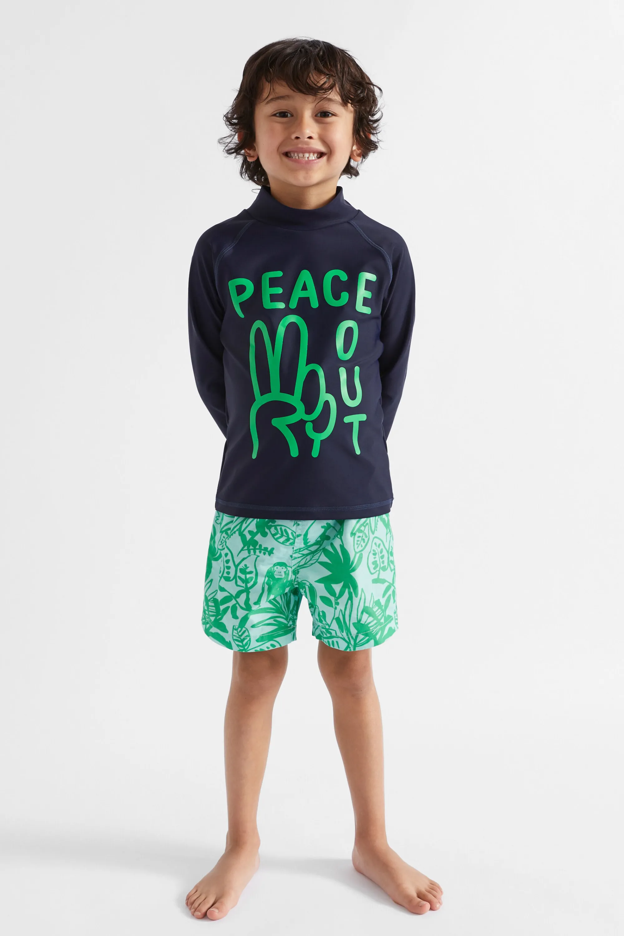 Boy Seed Heritage Swimwear-Peace Out Rashvest