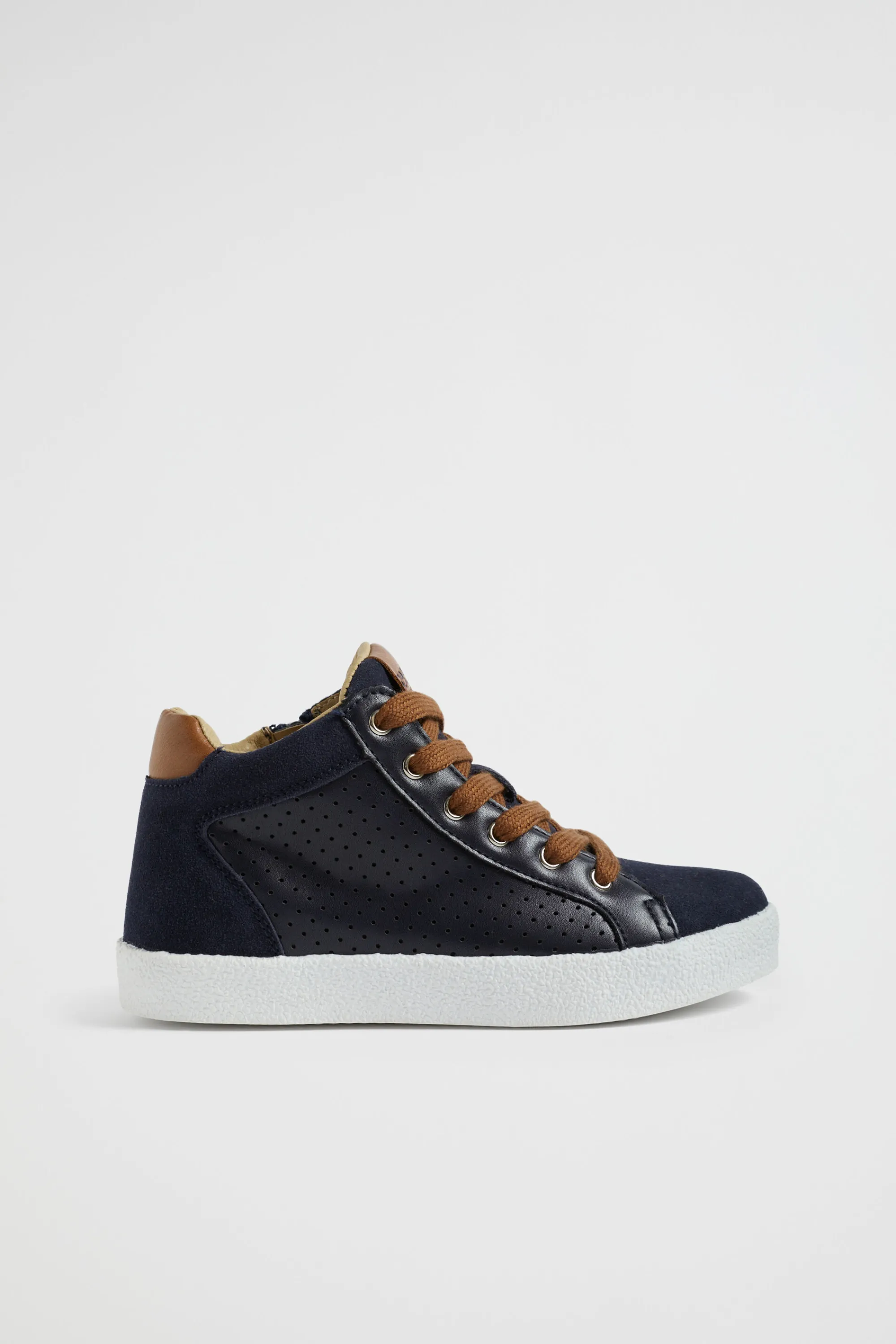 Boy Seed Heritage Sneakers & Trainers-Perforated High Top