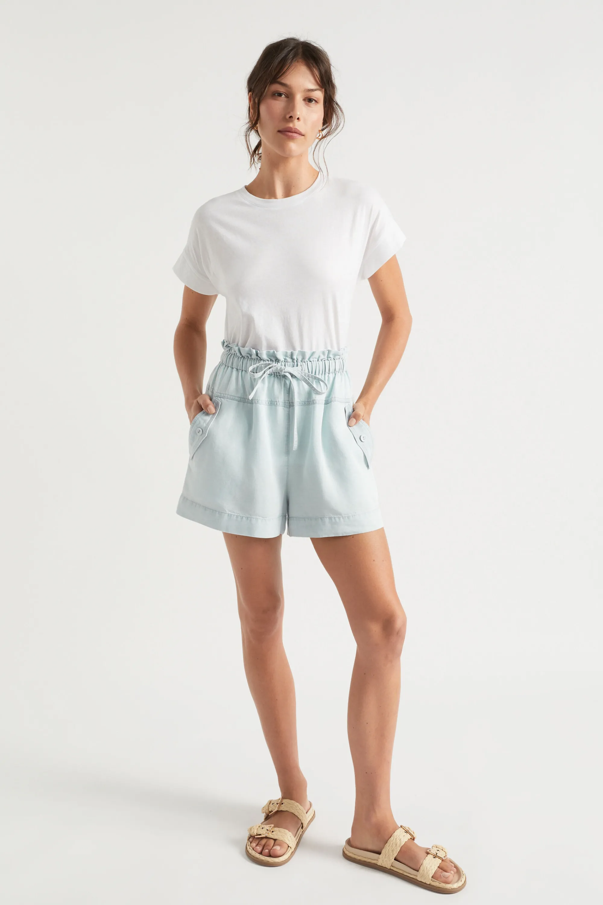 Woman Seed Heritage Shorts-Pocket Front Short