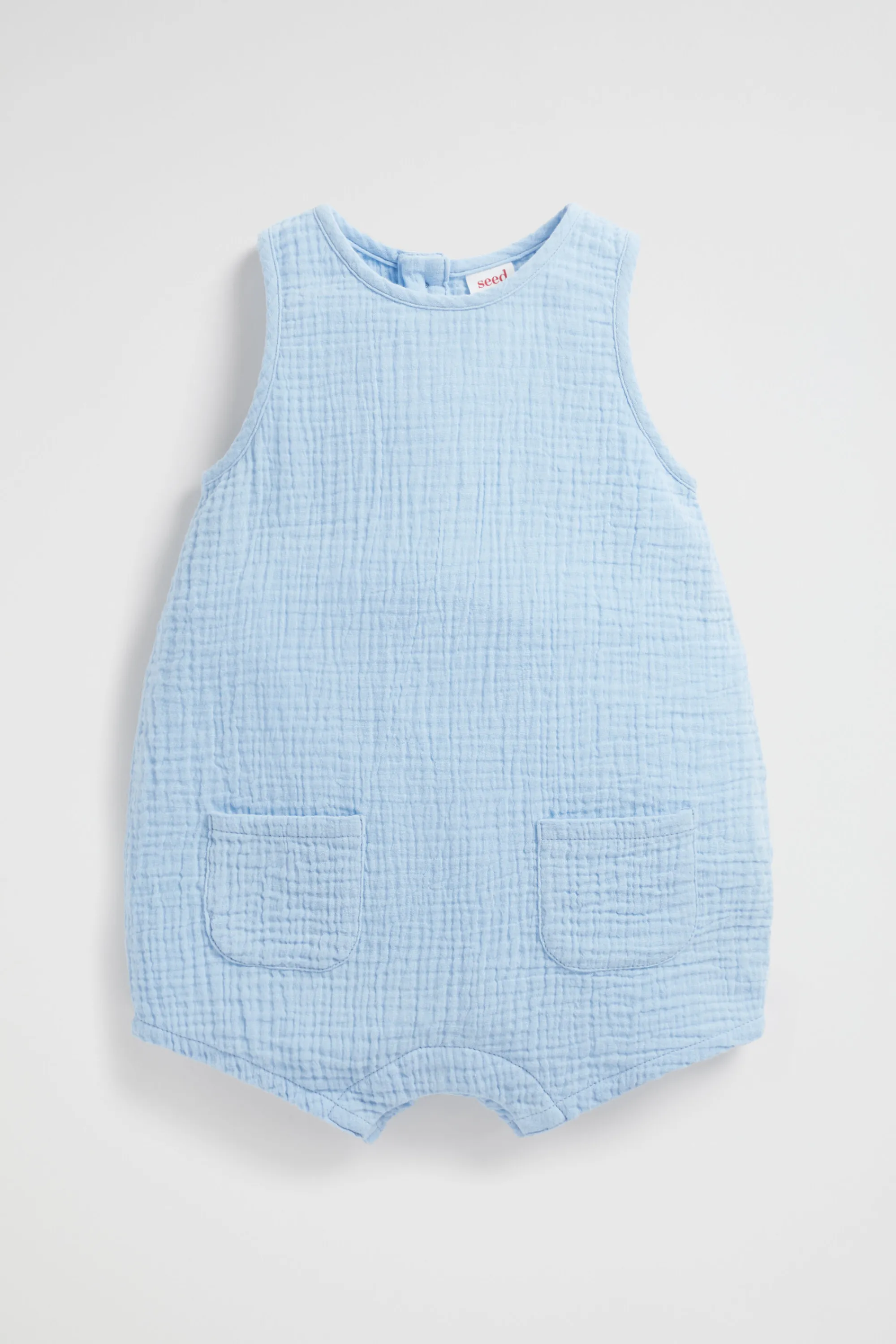 Newborn Seed Heritage Jumpsuits & Overalls-Pocket Romper