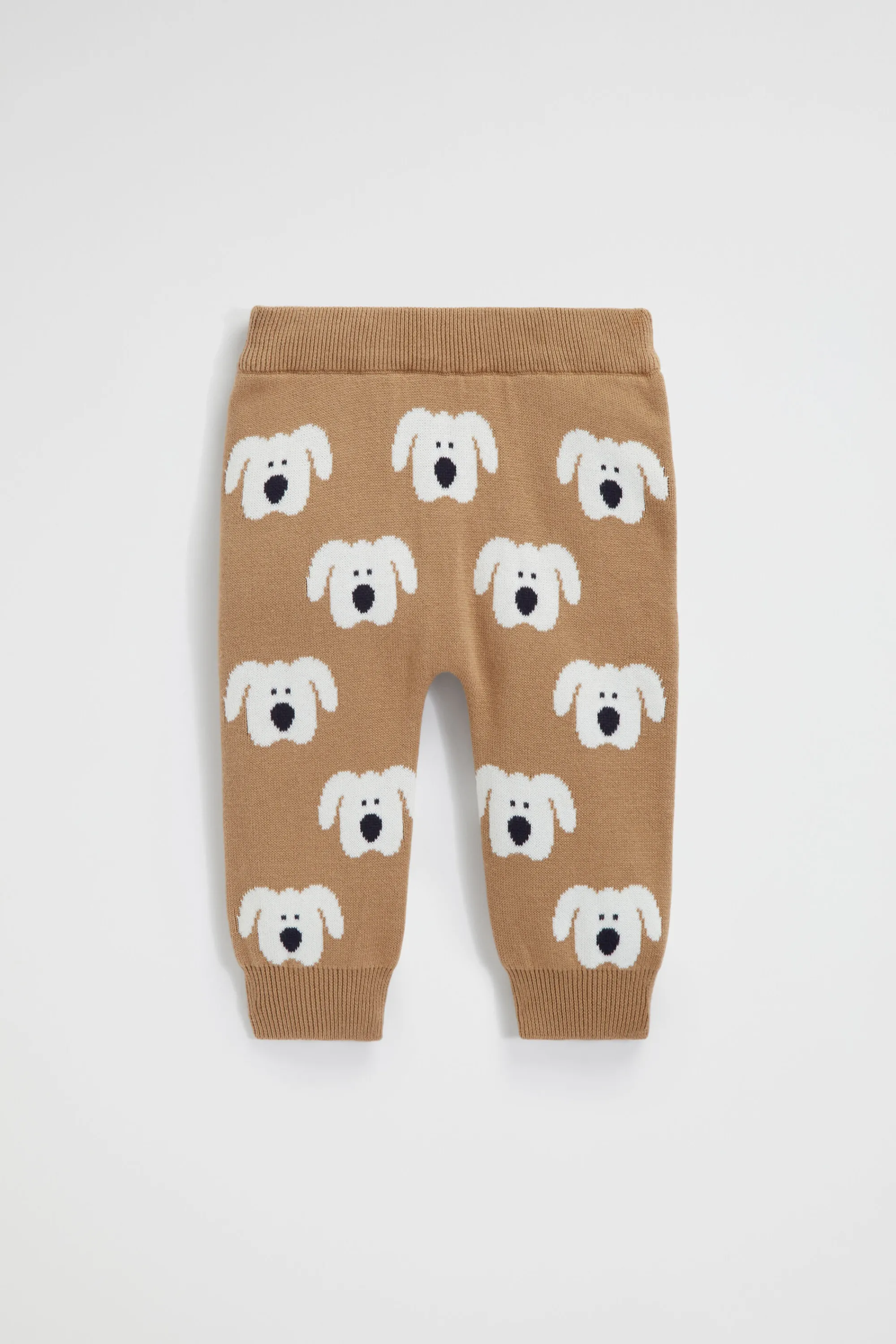 Baby Boy Seed Heritage Pants-Puppy Knit Pant