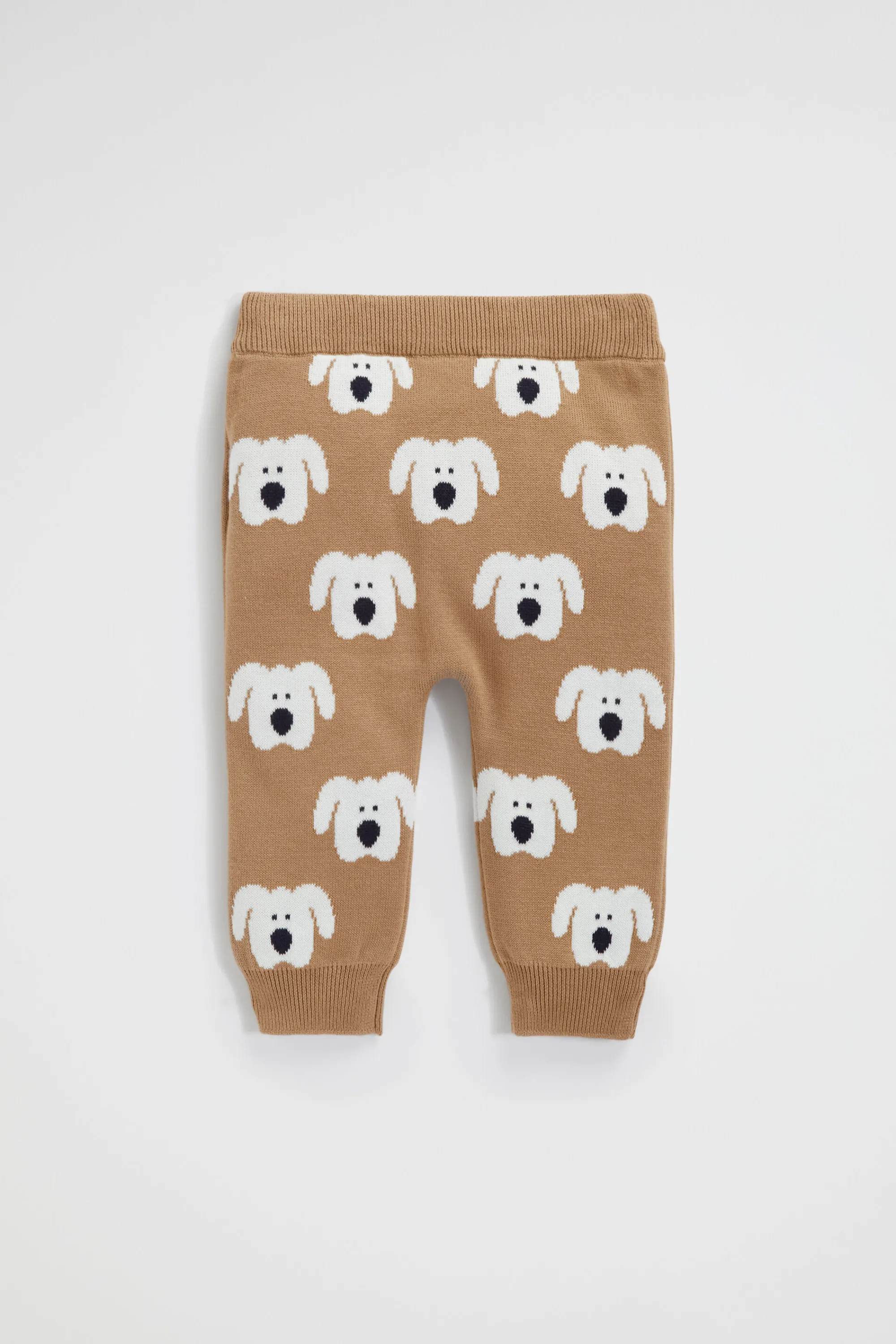 Baby Boy Seed Heritage Pants-Puppy Knit Pant