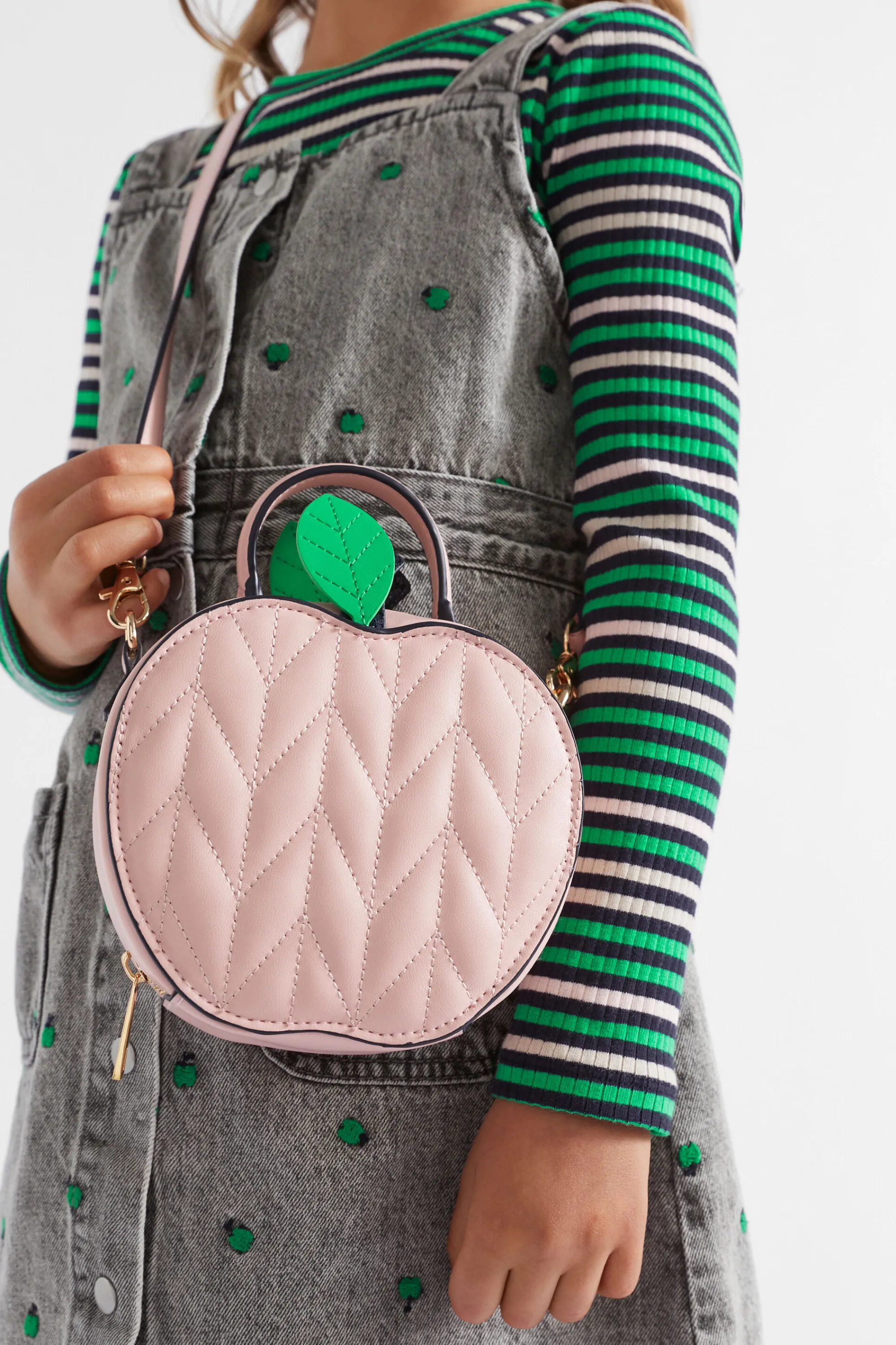 Girl Seed Heritage Bags-Quilted Apple Bag