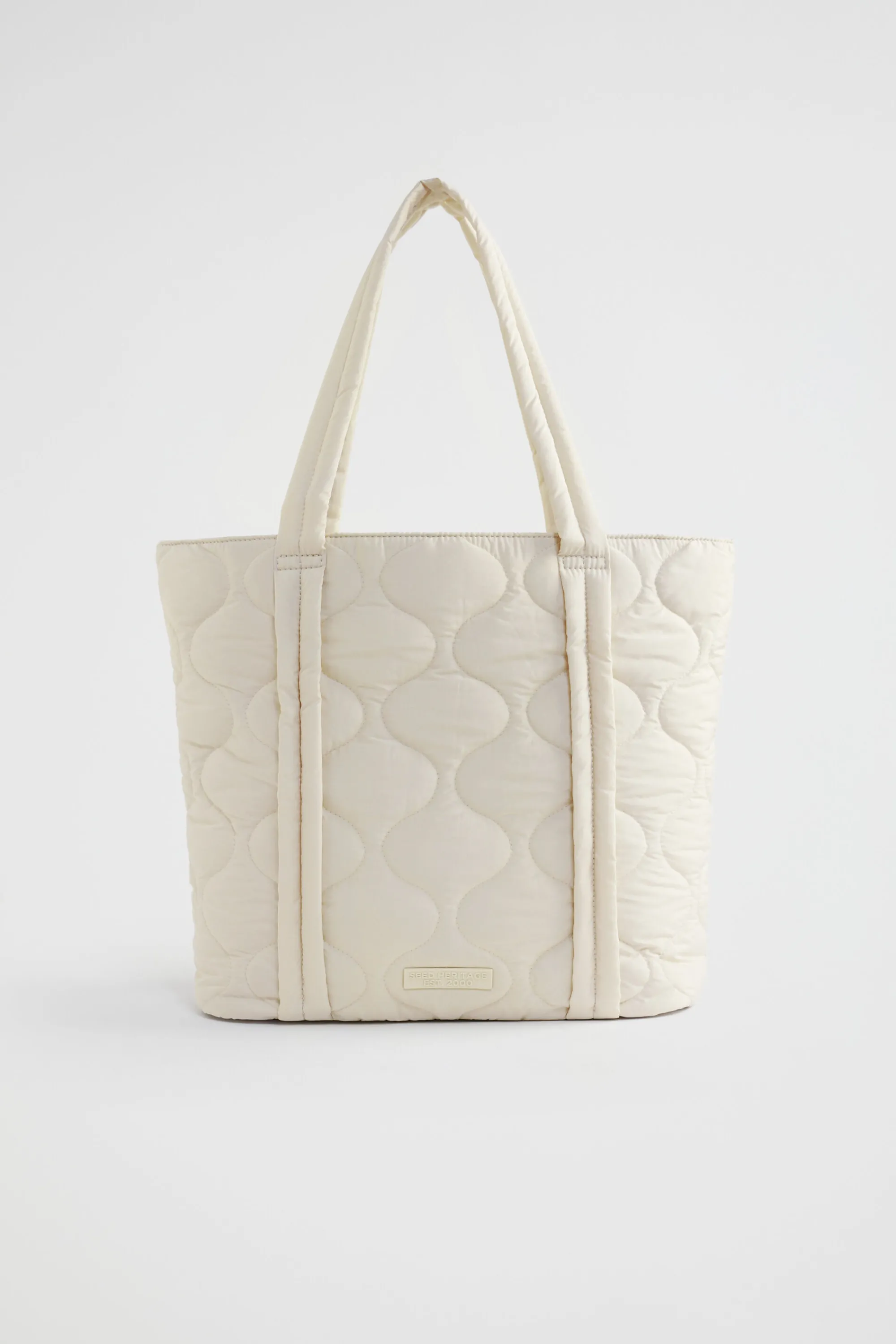 Woman Seed Heritage Beach Bags-Quilted Tote