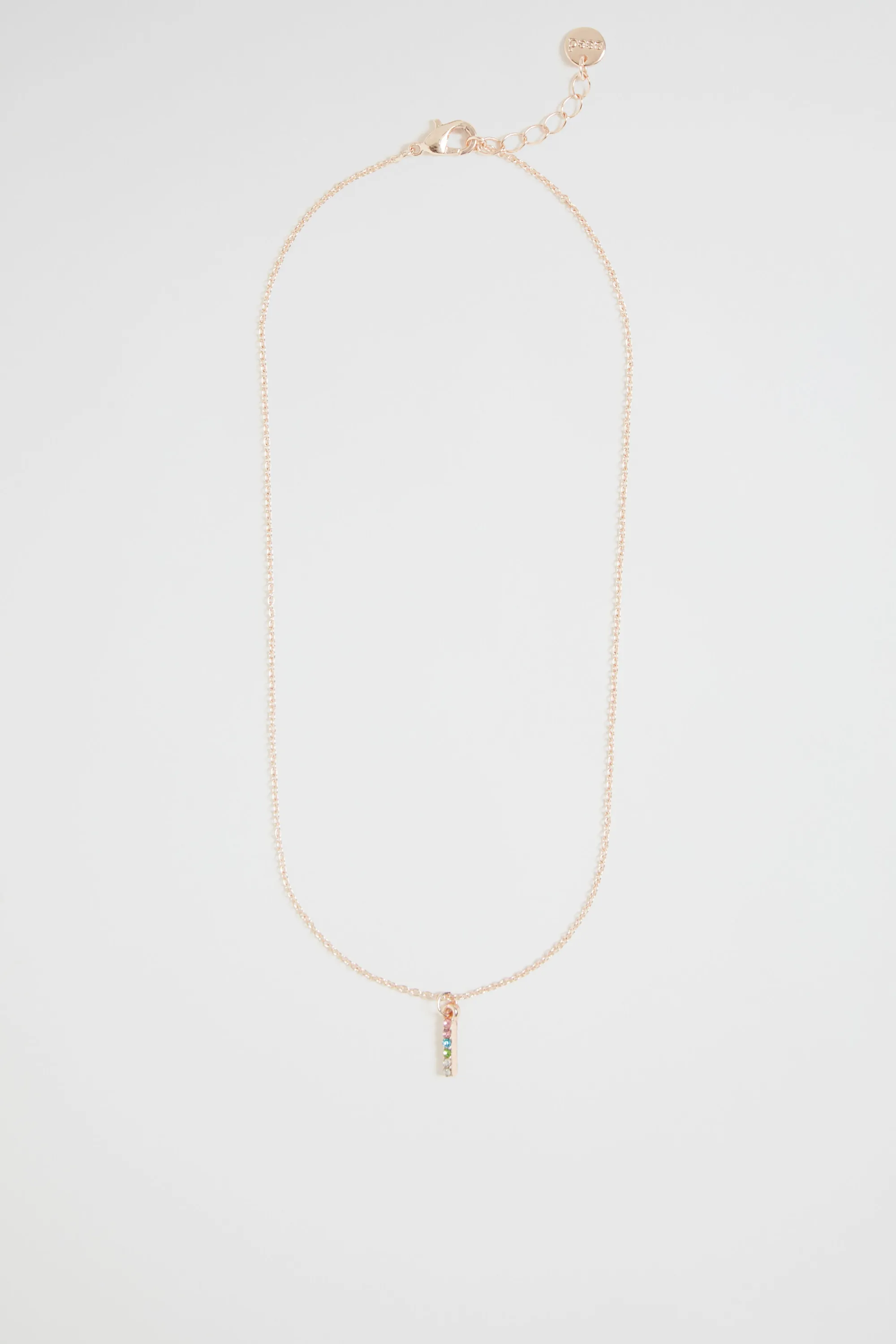 Girl Seed Heritage Jewellery-Ranbow Damante Ntal Necklace