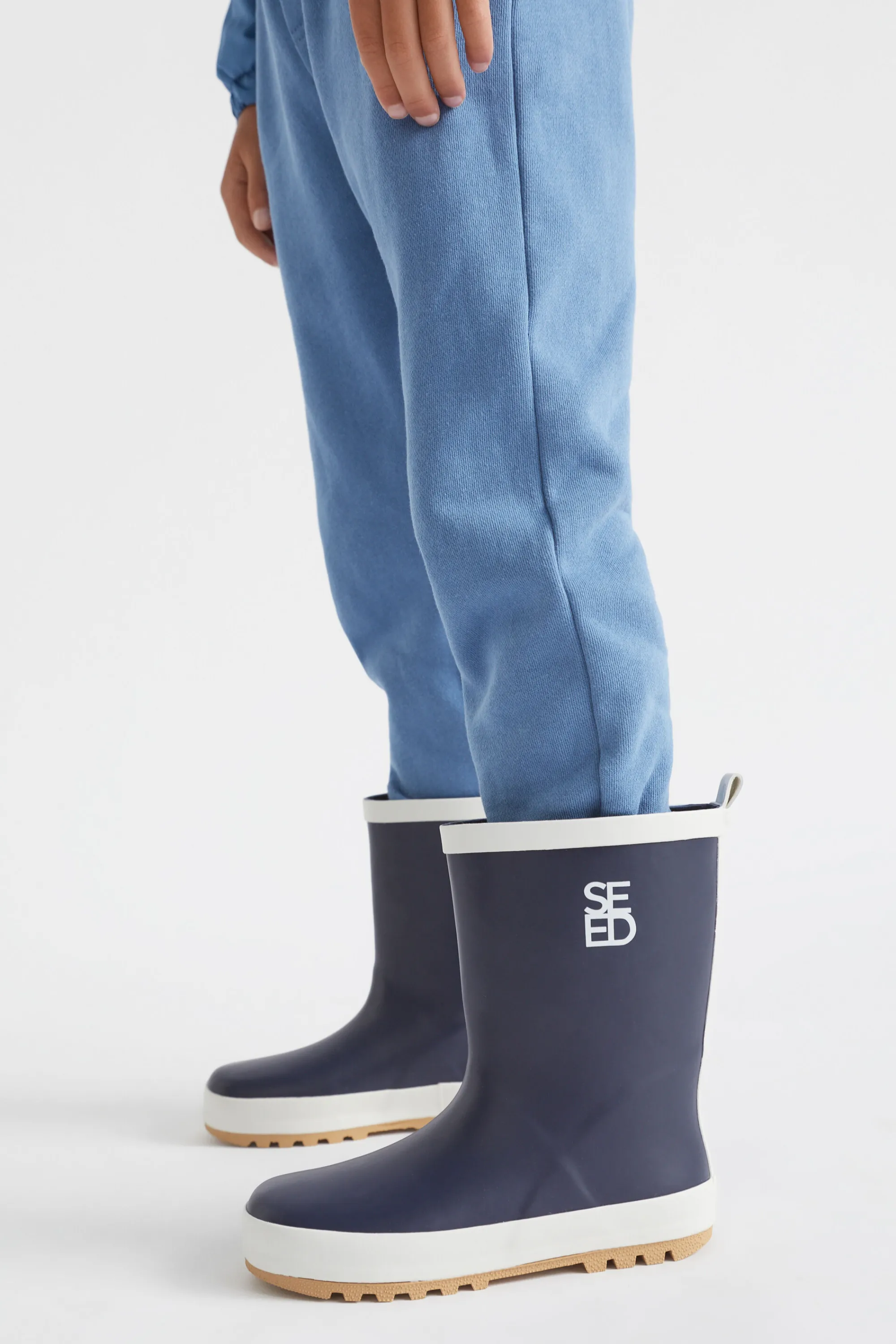 Boy Seed Heritage Boots-Seed Logo Rubber Gumboot