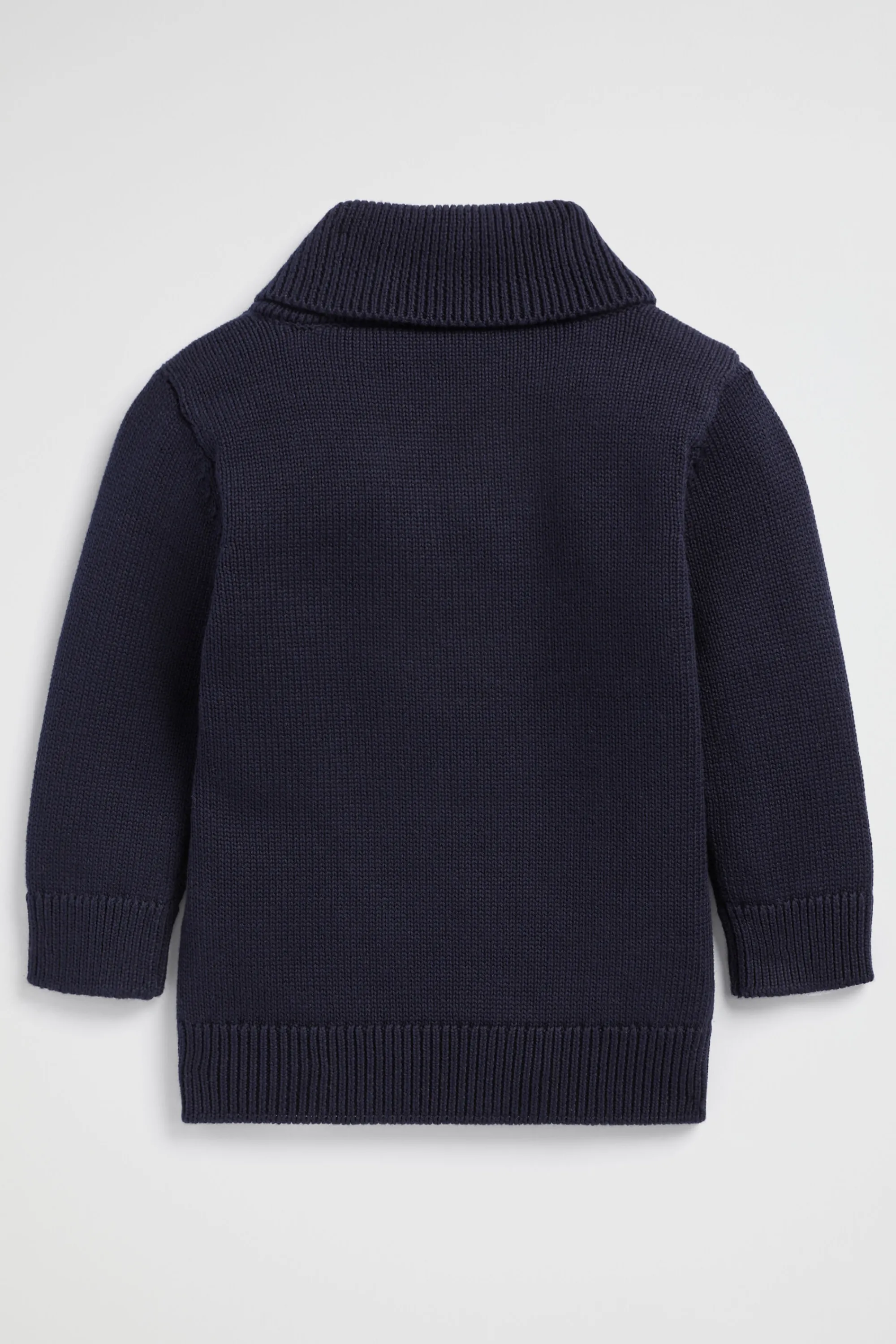 Baby Boy Seed Heritage Knitwear & Sweaters-Shawl Neck Knit