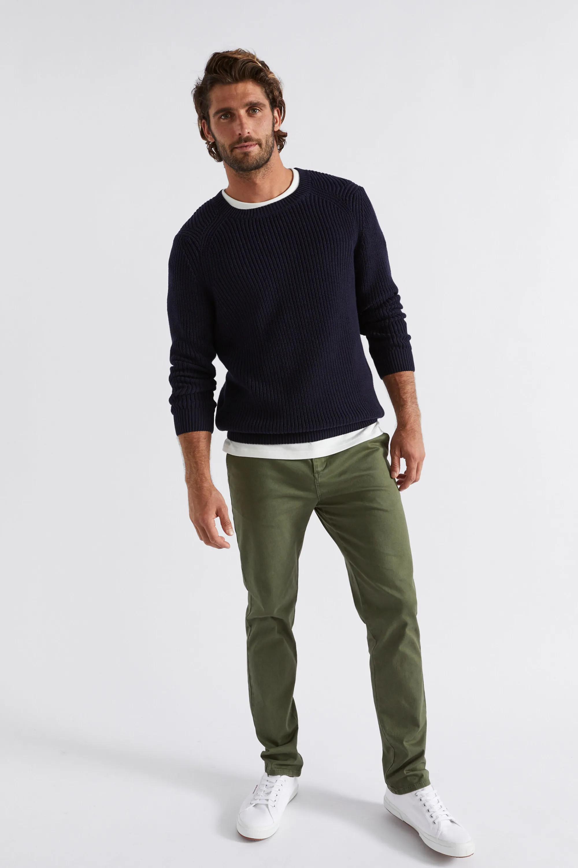 Man Seed Heritage Pants-Slim Chino