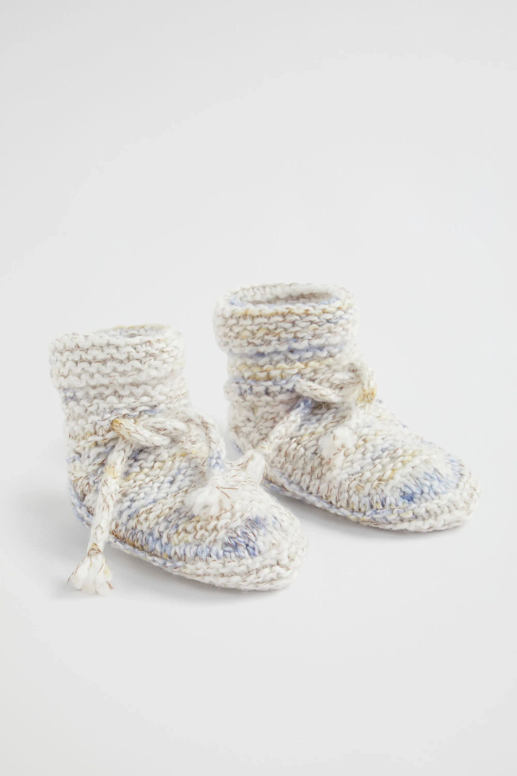 Newborn Seed Heritage Booties-Space Dye Knit Bootie