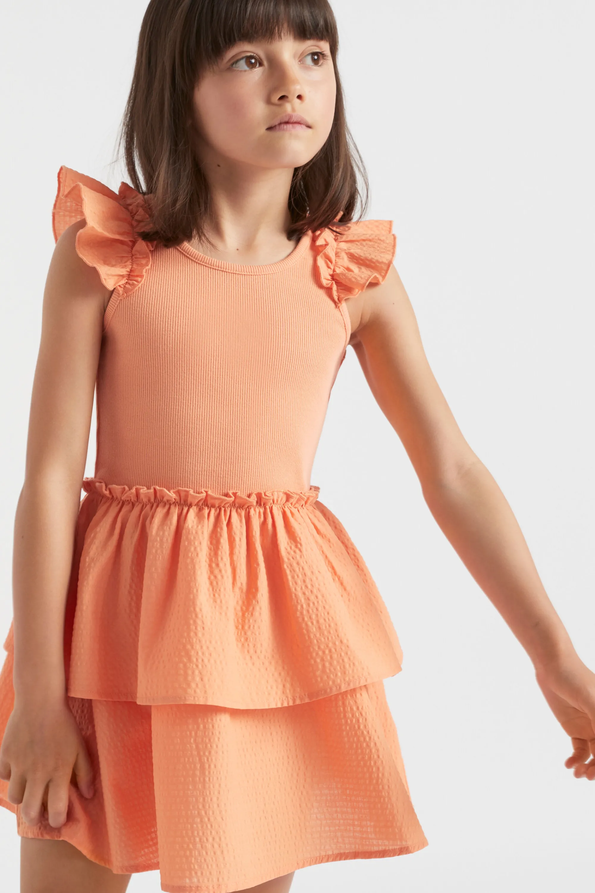 Girl Seed Heritage Dresses-Splice Tank Dress