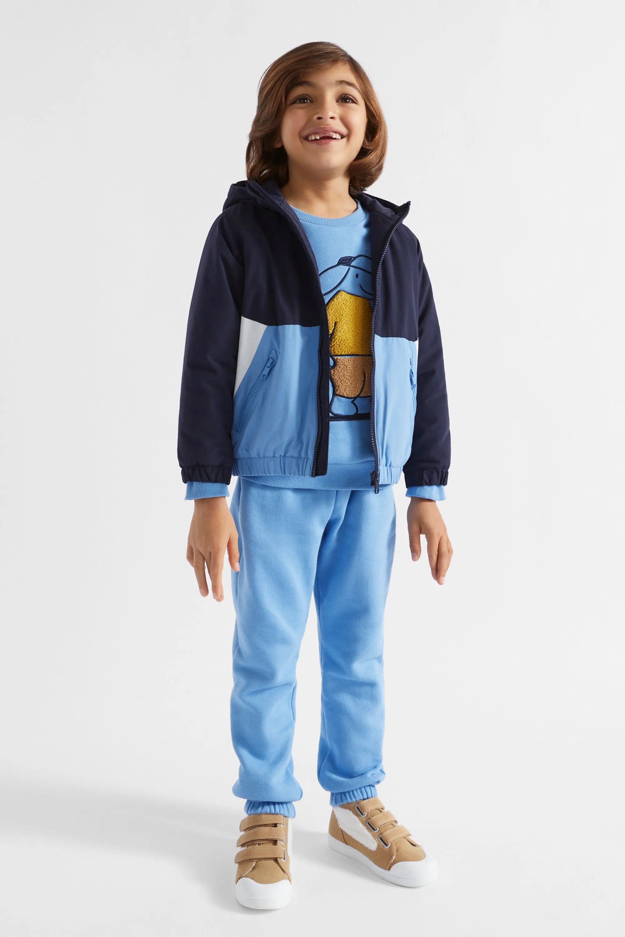 Boy Seed Heritage Jackets & Vests-Spliced Jacket