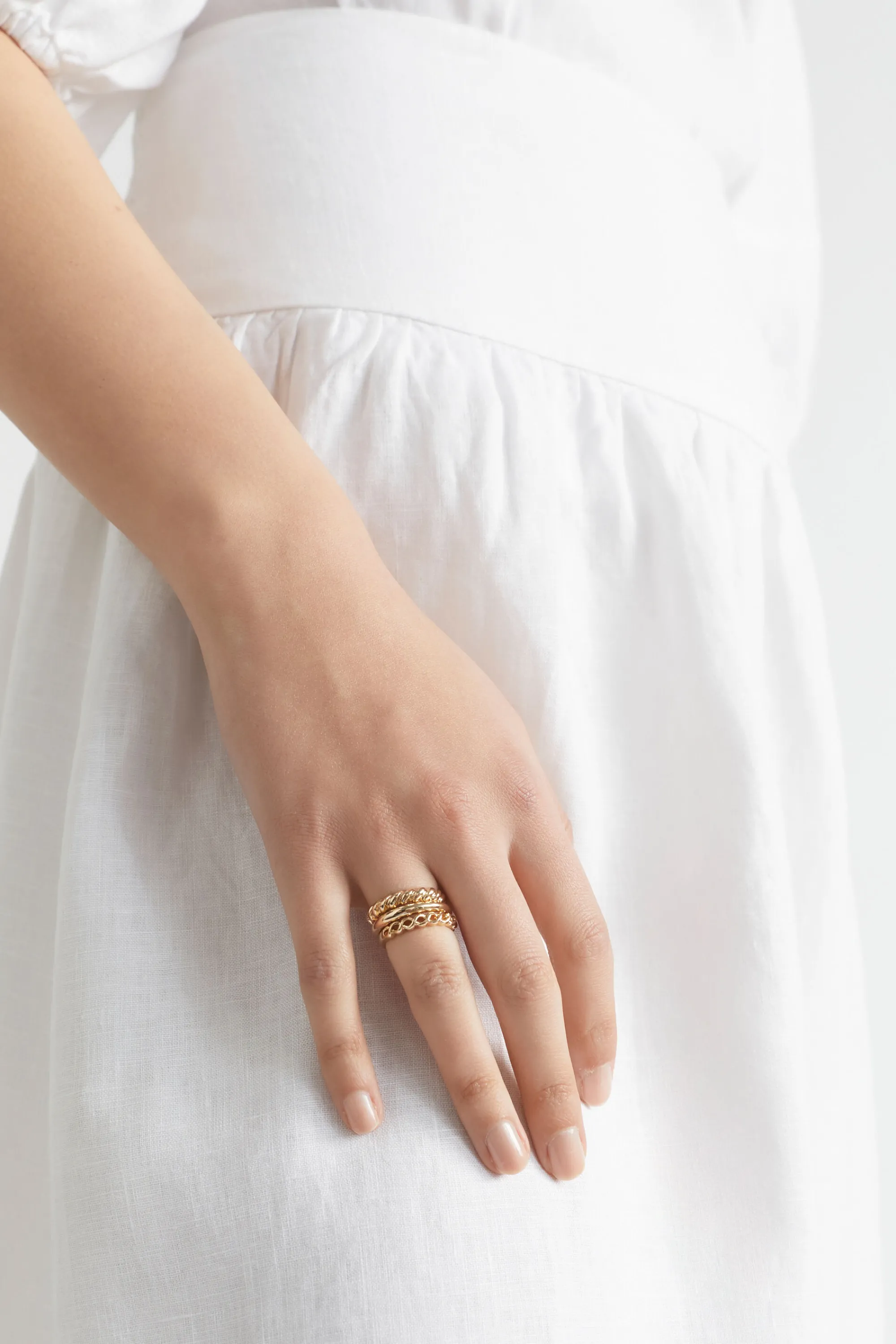 Woman Seed Heritage Jewellery-Stacking Rings