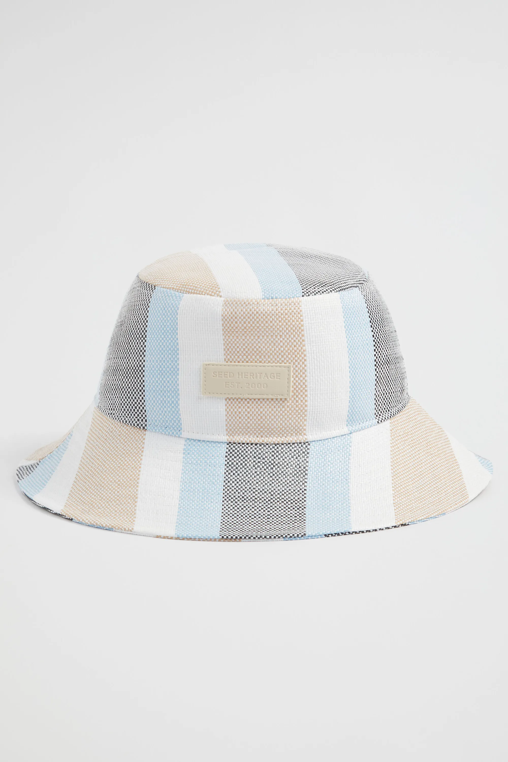 Woman Seed Heritage Hats & Gloves-Stripe Bucket Hat