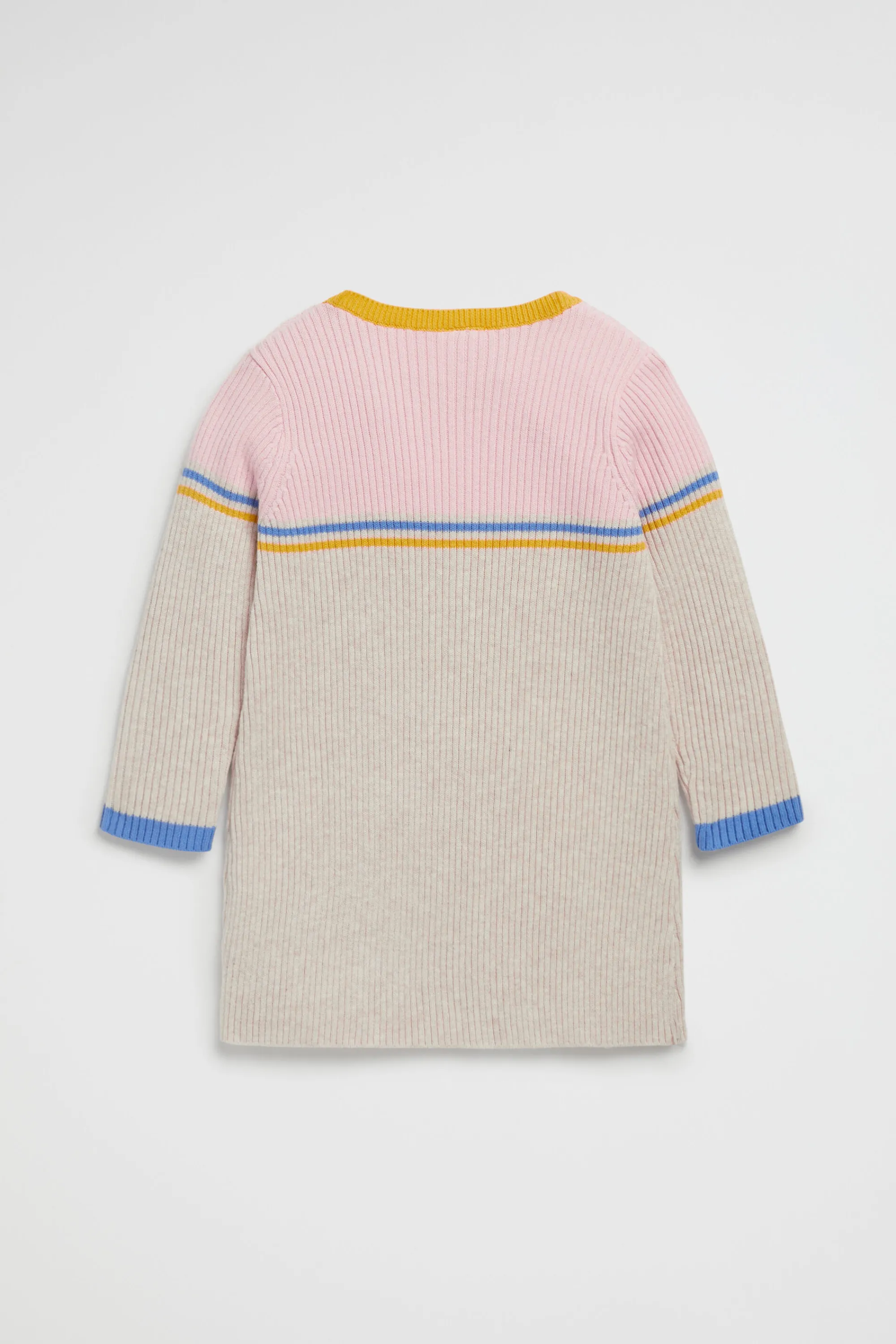 Baby Girl Seed Heritage Knitwear & Sweaters-Stripe Knit Dress