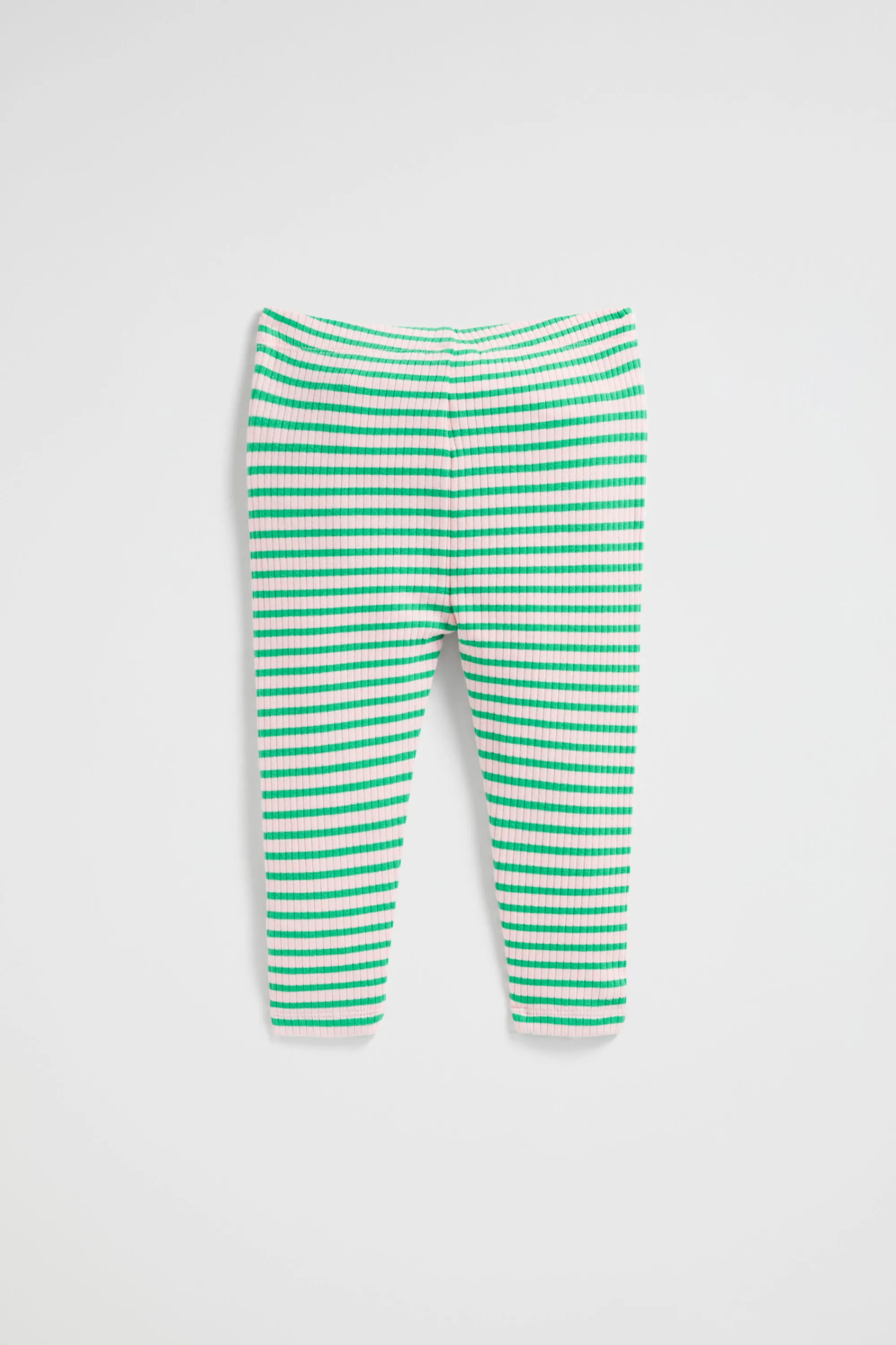 Baby Girl Seed Heritage Pants-Stripe Rib Legging