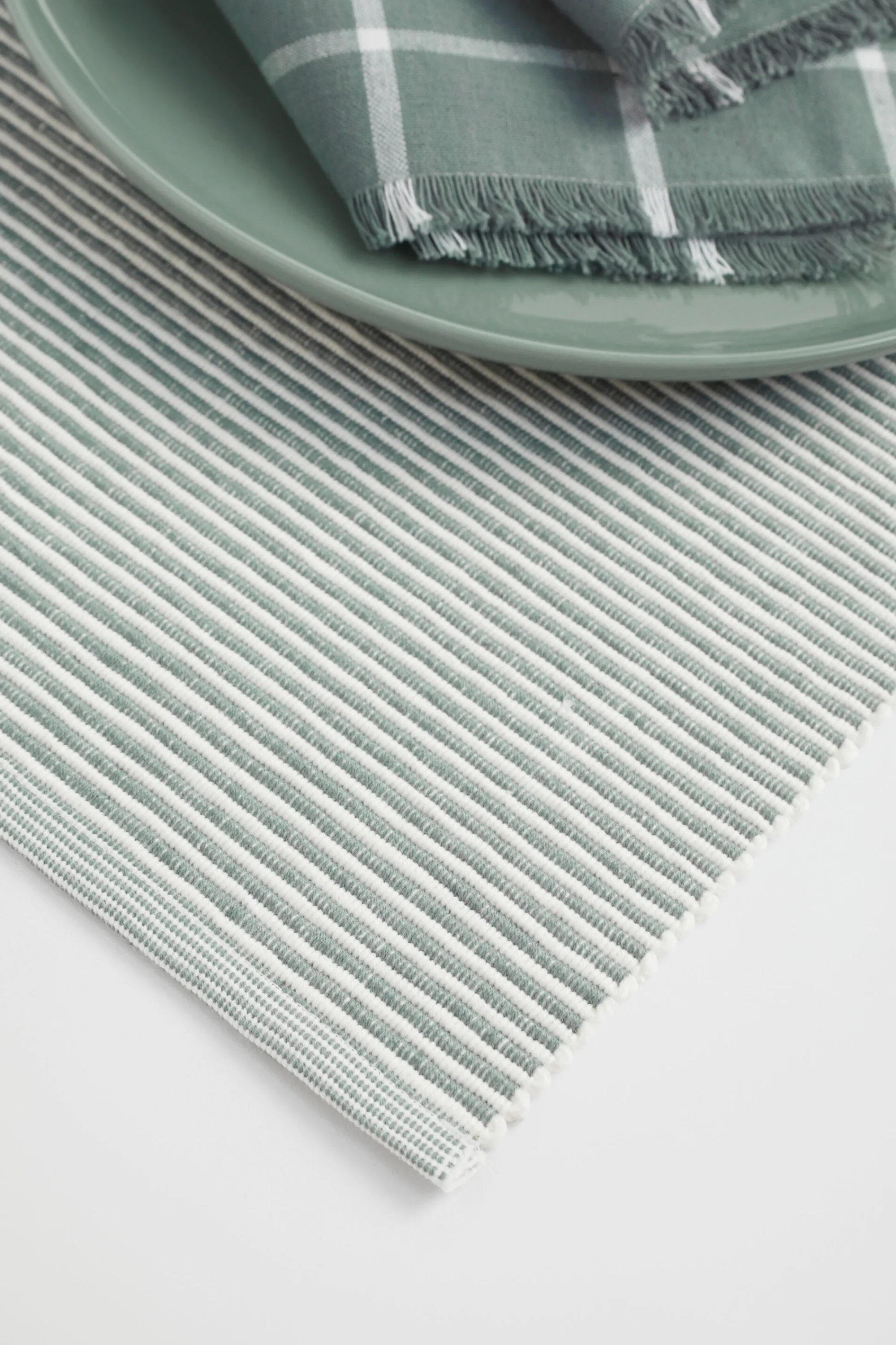 Seed Heritage Kitchen & Dining-Stripe Rib Placemat Set Of 4