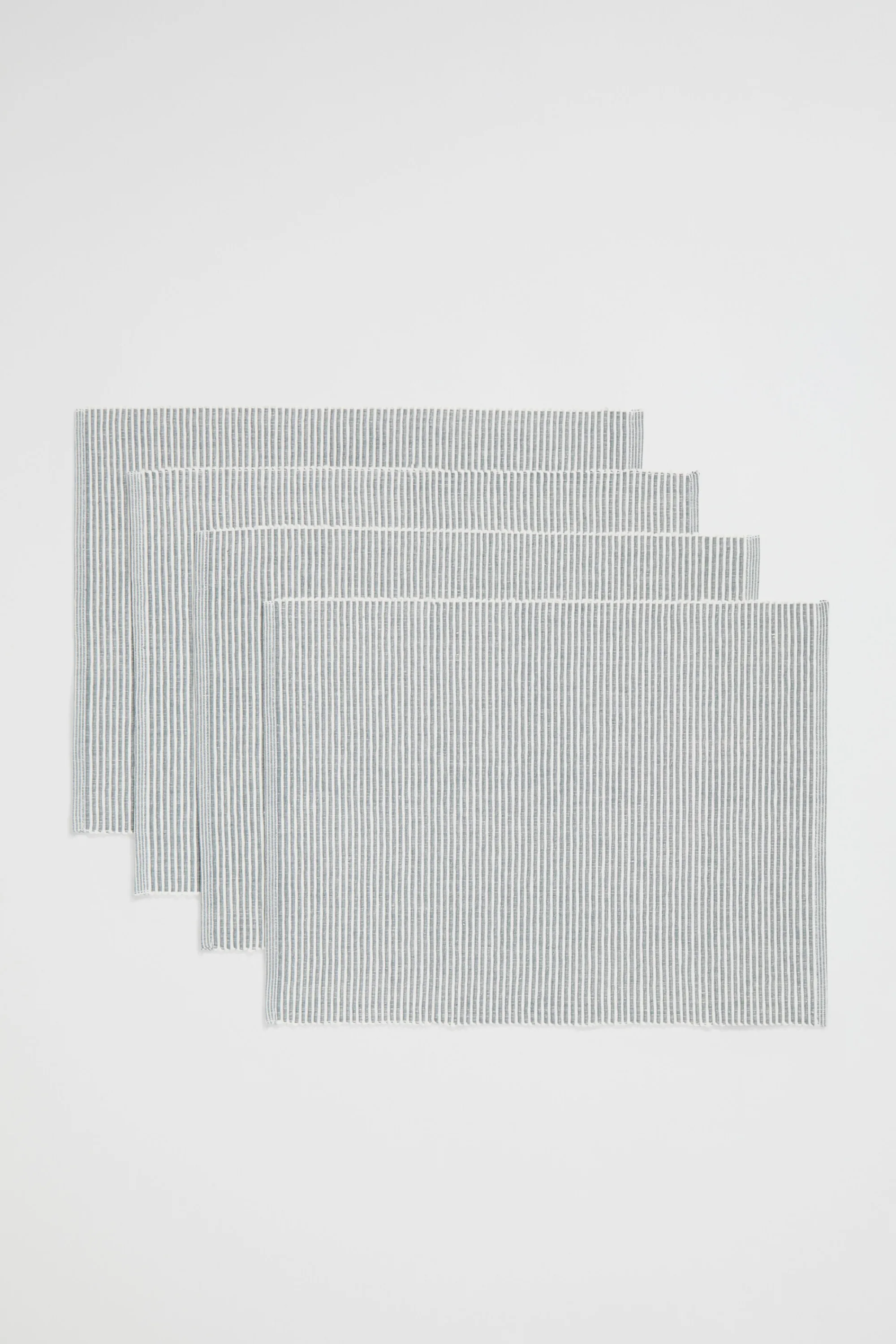 Seed Heritage Kitchen & Dining-Stripe Rib Placemat Set Of 4