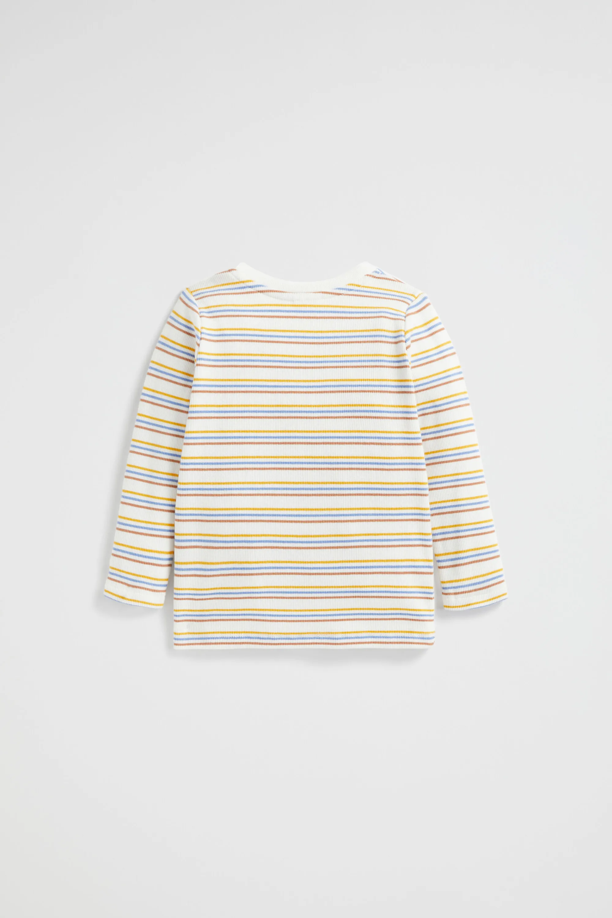 Baby Boy Seed Heritage T-Shirts & Tops-Stripe Rib Tee