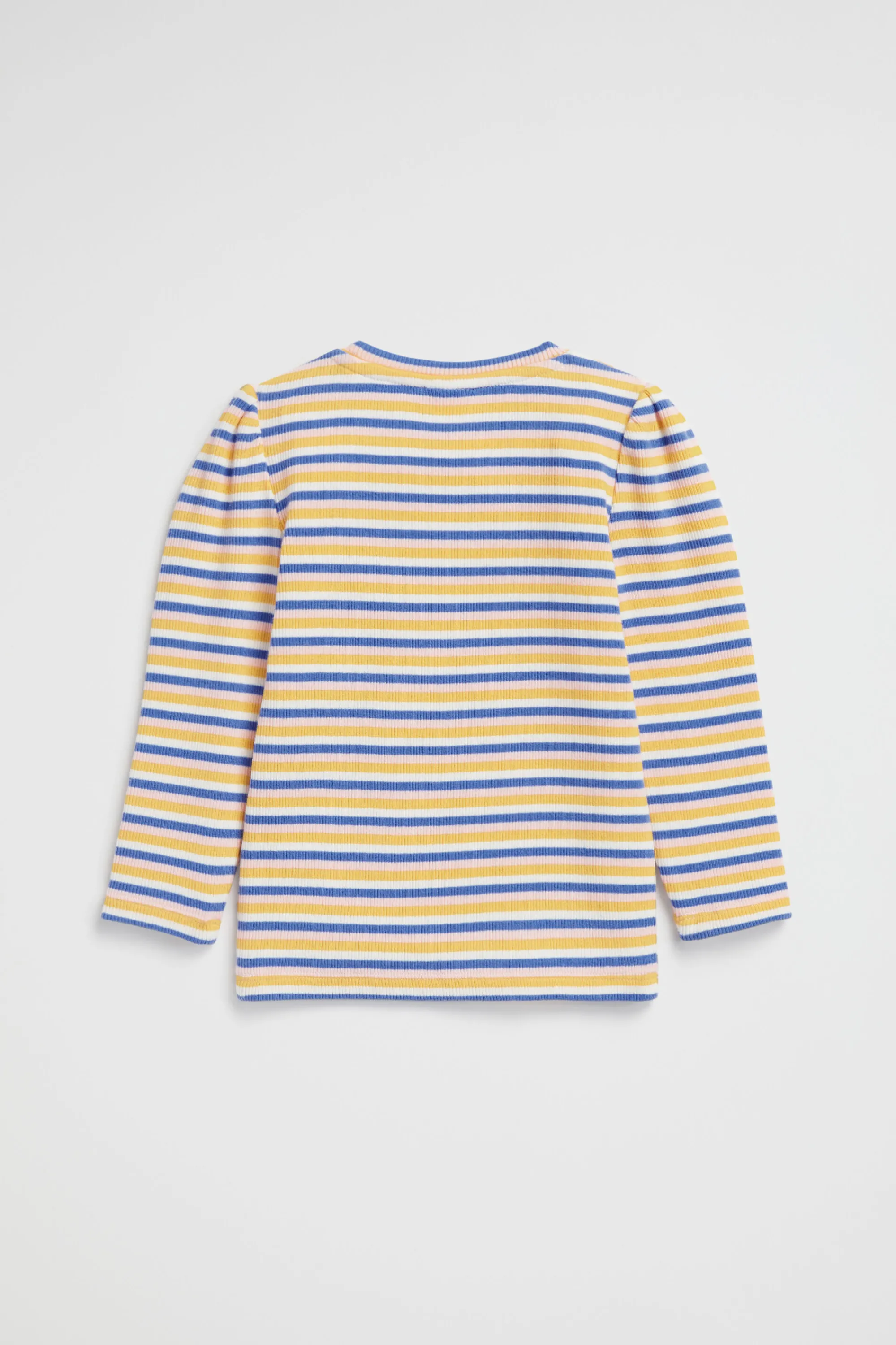 Baby Girl Seed Heritage T-Shirts & Tops-Stripe Rib Top