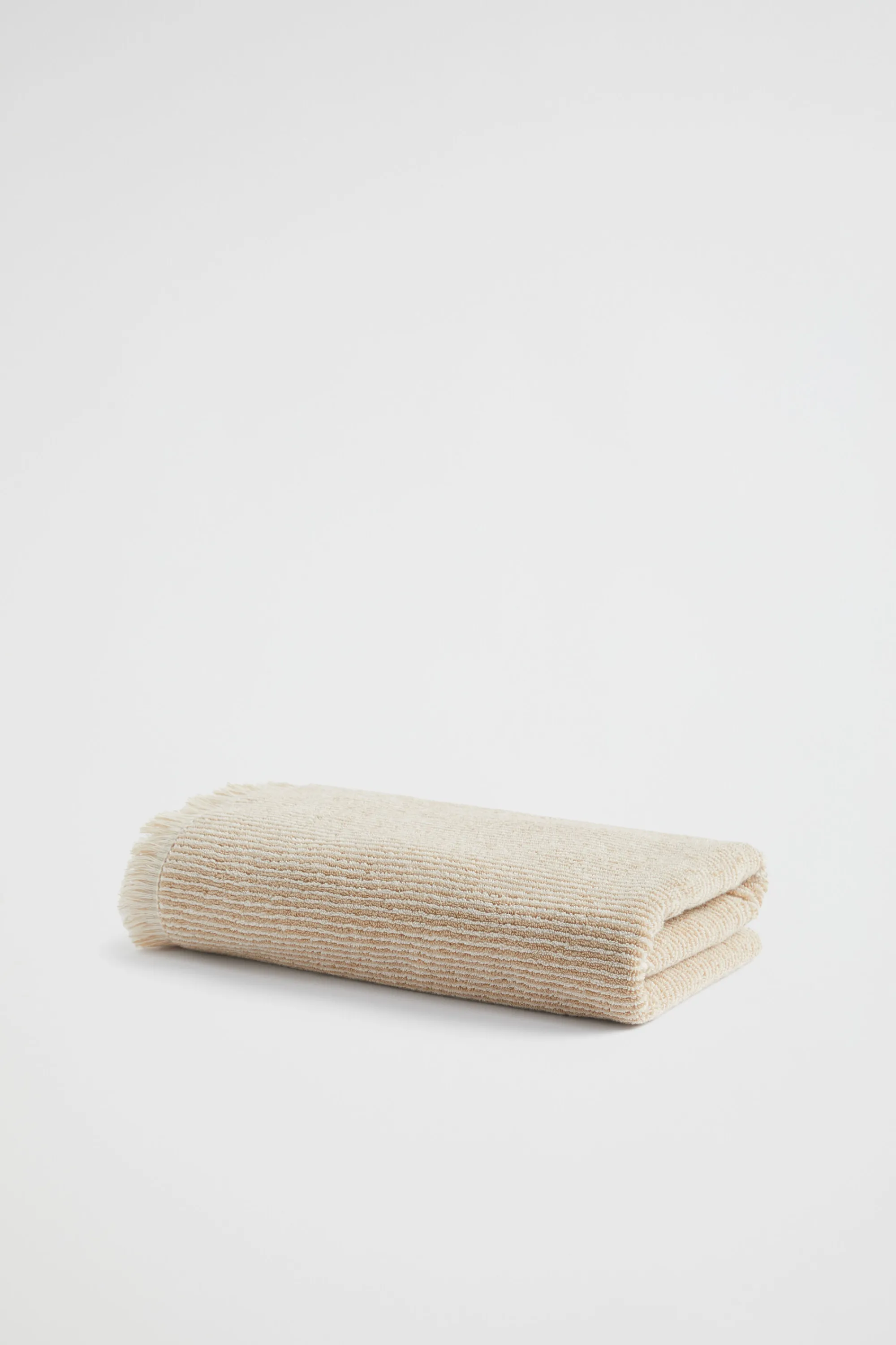 Seed Heritage Bathroom-Stripe Textured Towel