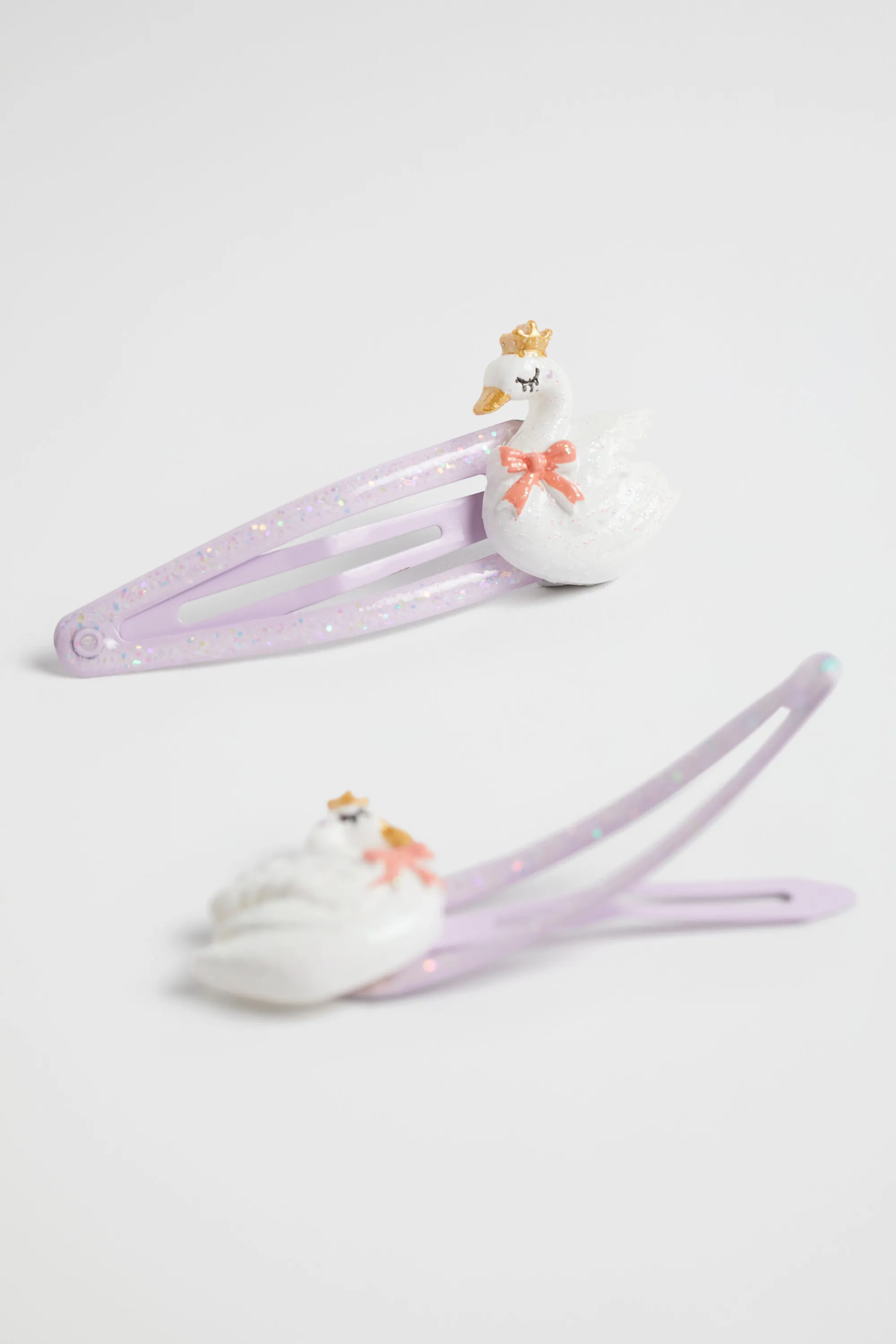 Girl Seed Heritage Hair Accessories-Swan Snaps