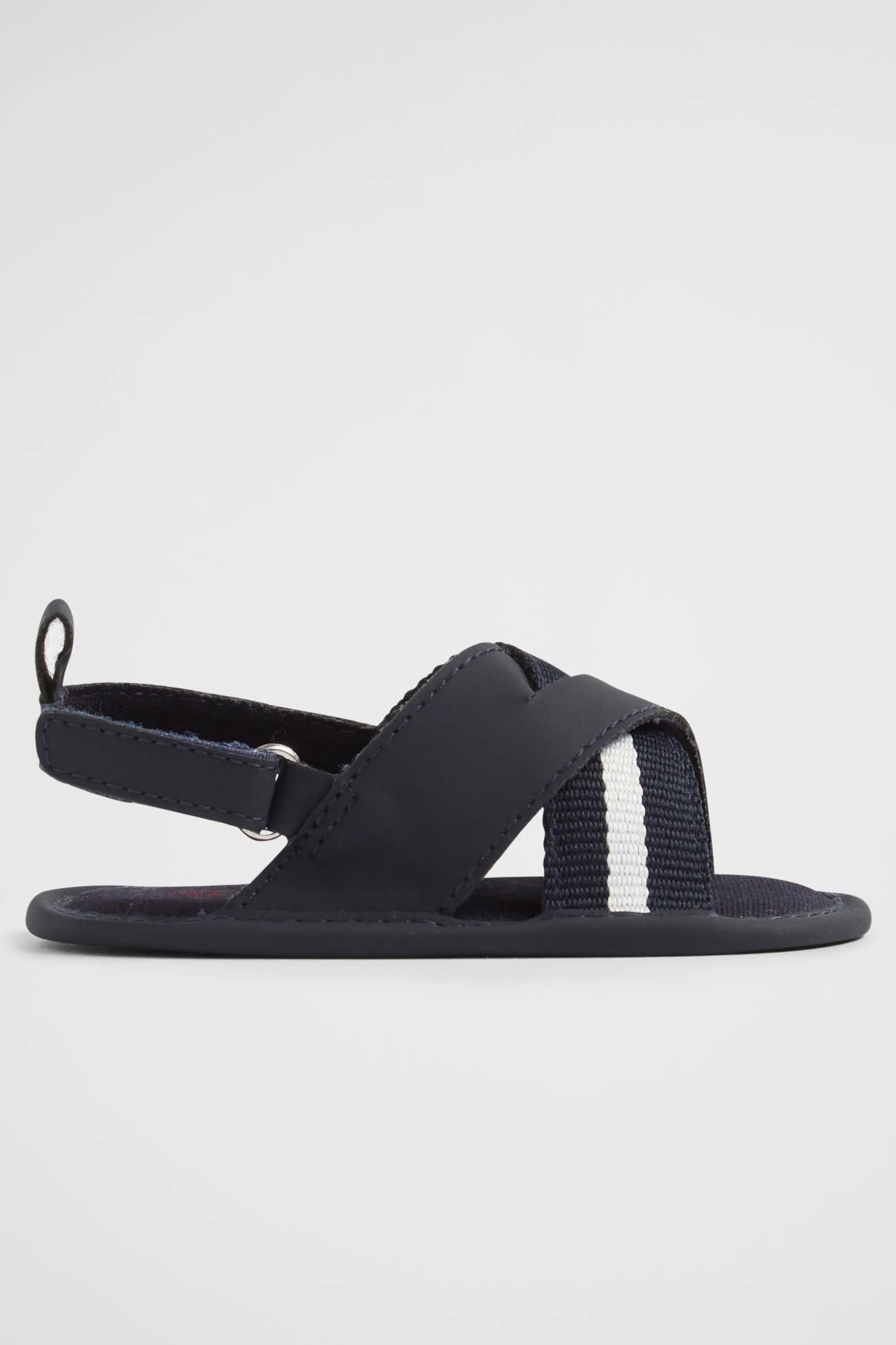 Baby Boy Seed Heritage Sandals-Tape Crossover Sandal