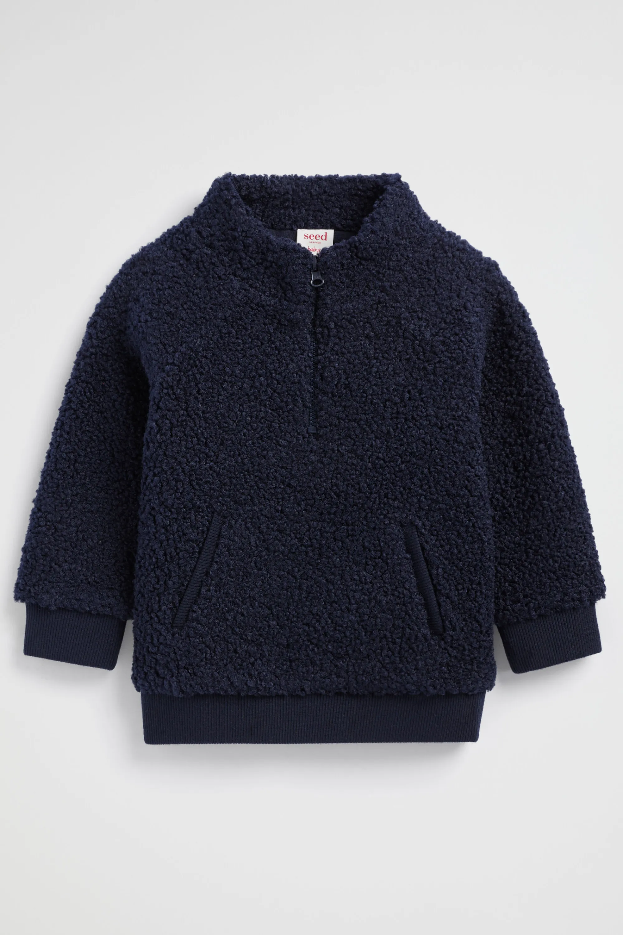 Baby Boy Seed Heritage Knitwear & Sweaters-Teddy Sweat