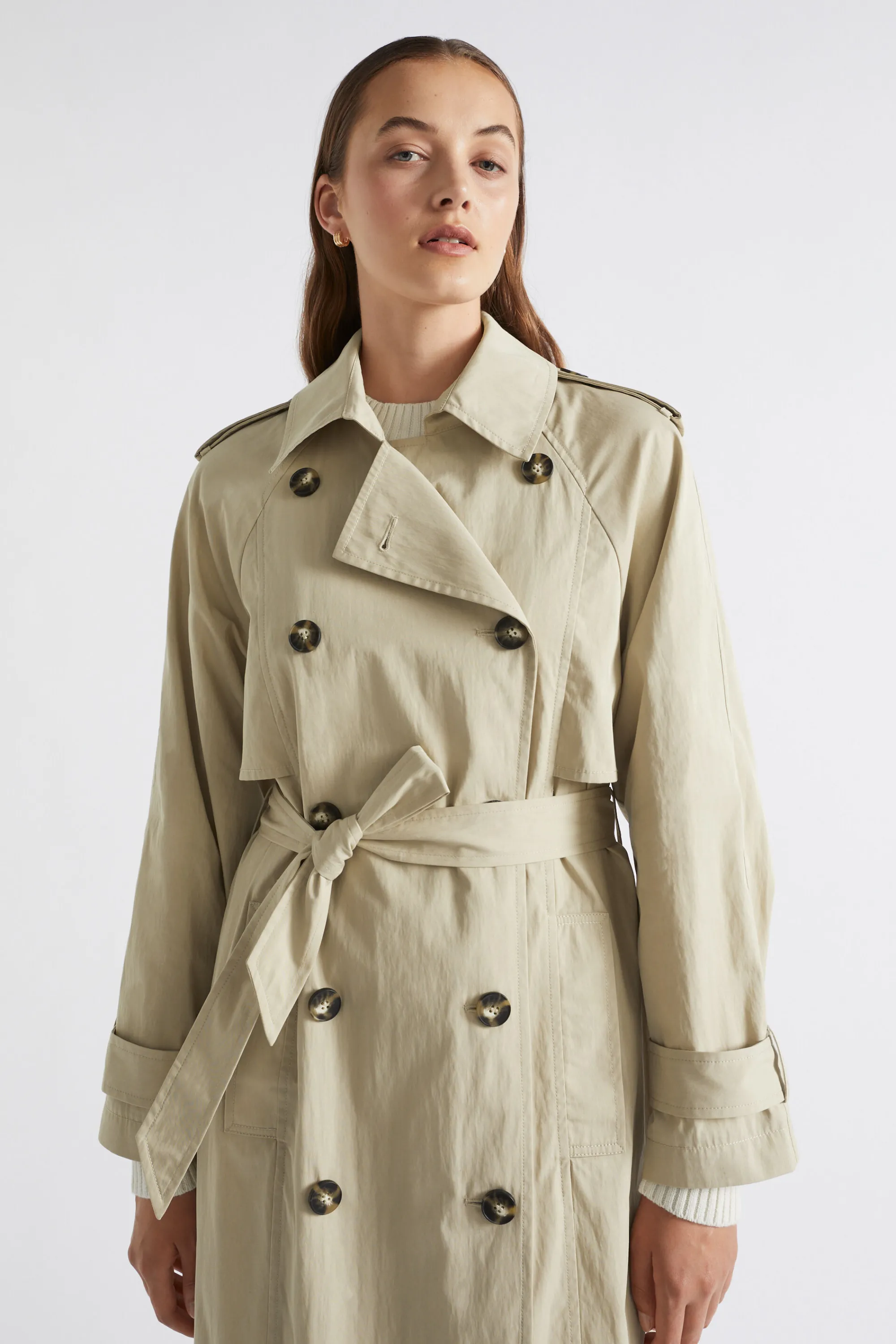 Woman Seed Heritage Jackets & Vests-Trench Coat