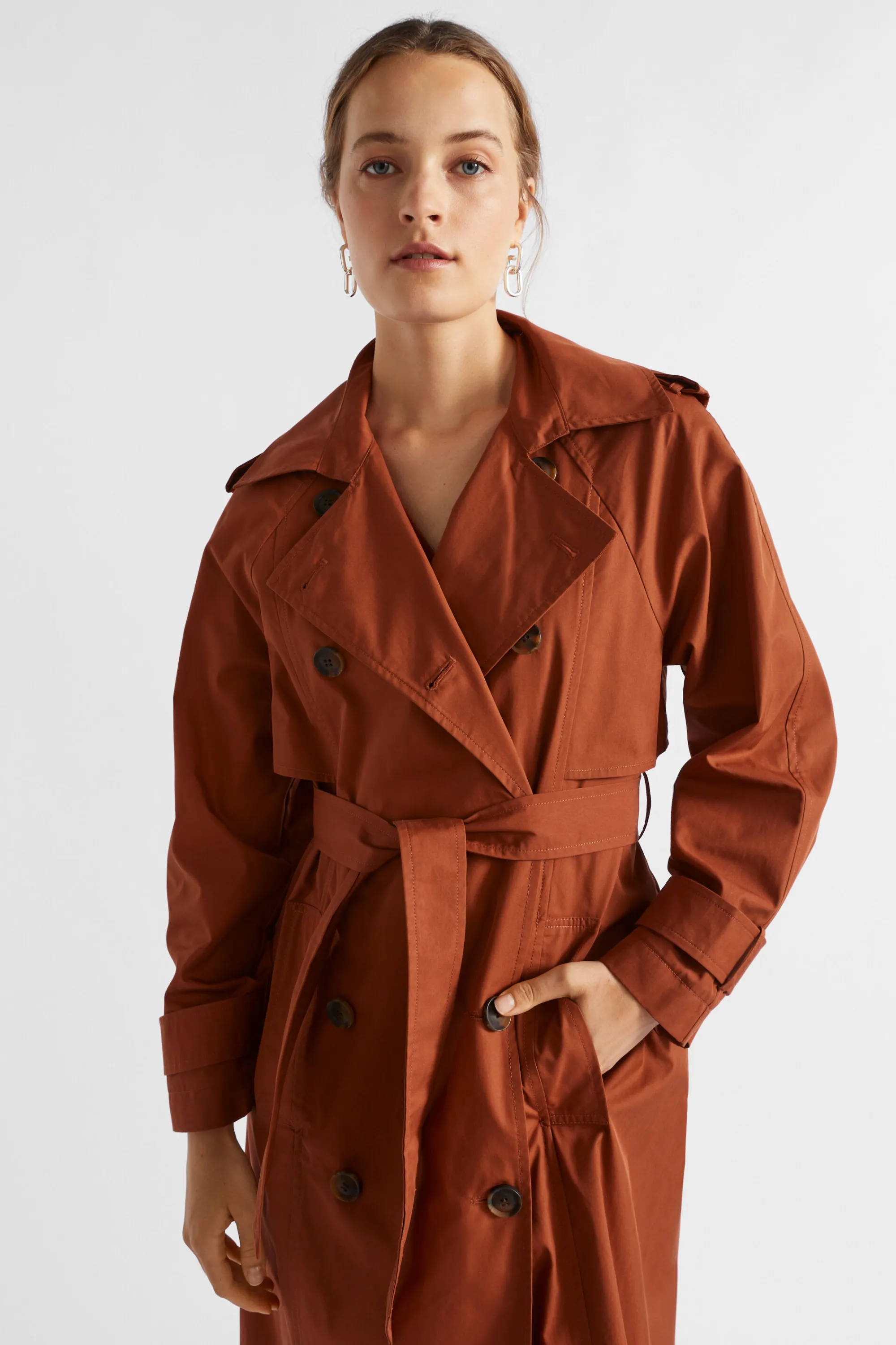 Woman Seed Heritage Jackets & Vests-Trench Coat