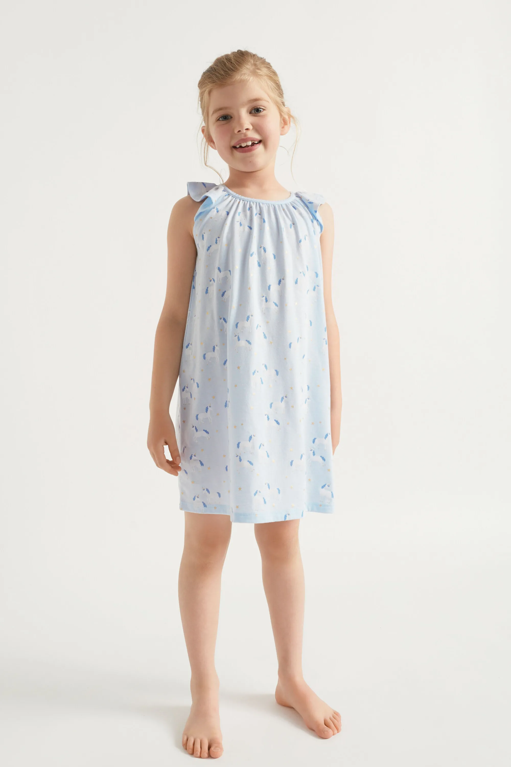 Girl Seed Heritage Pyjamas & Sleepwear-Unicorn Nightie