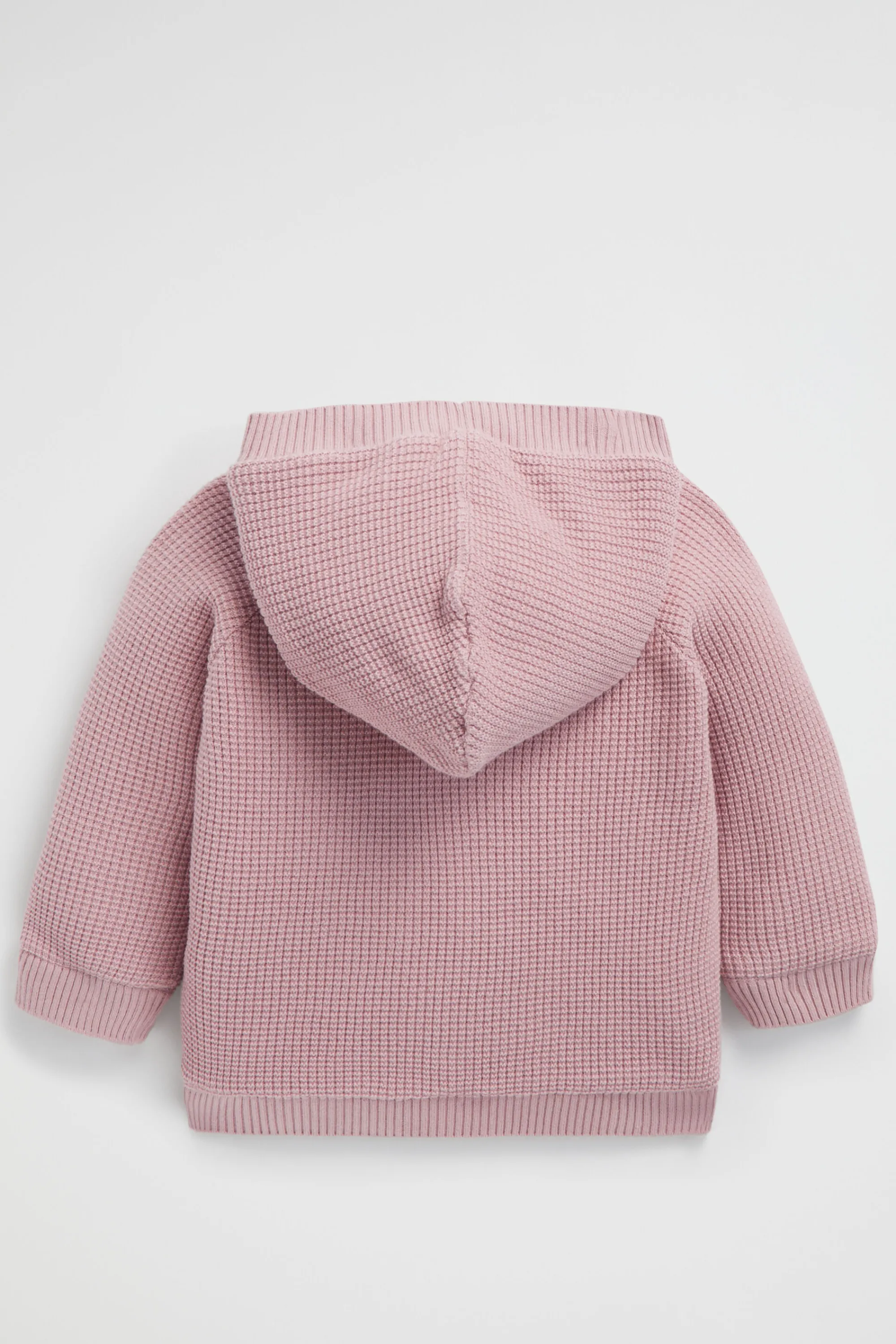 Newborn Seed Heritage Knitwear & Sweaters-Waffle Knit Sherpa Hoodie