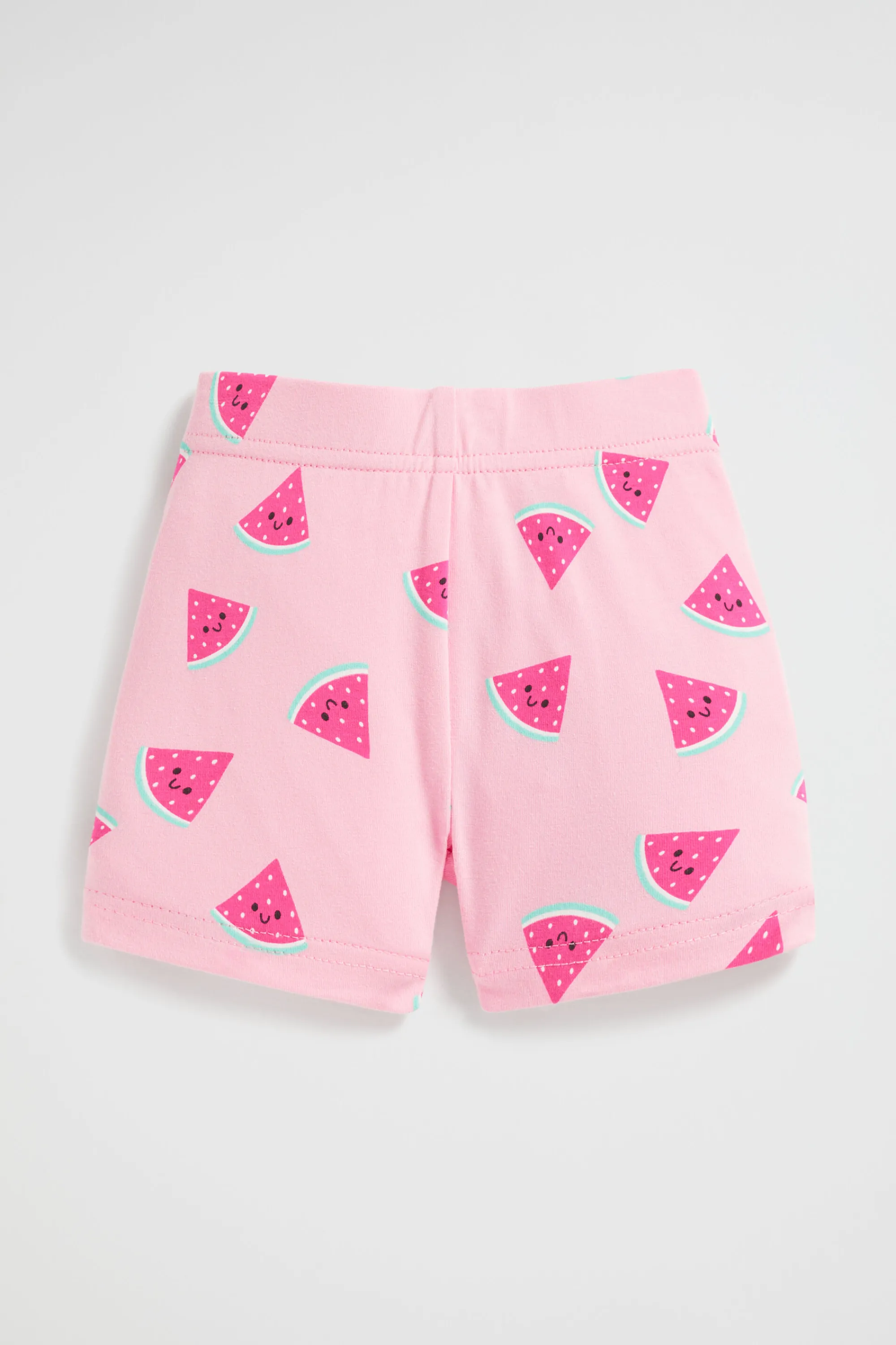 Baby Girl Seed Heritage Pants-Watermelon Bike Short