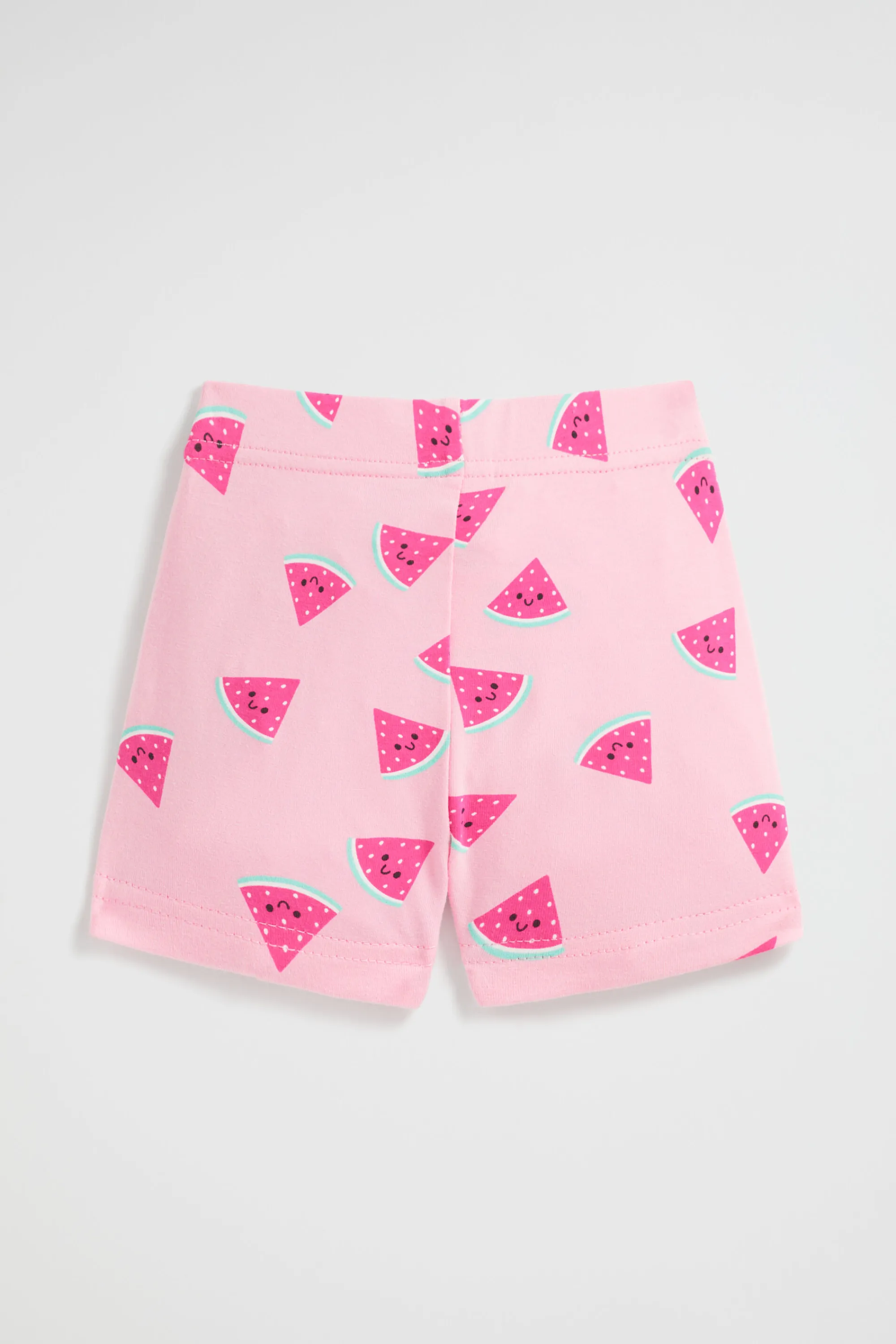 Baby Girl Seed Heritage Pants-Watermelon Bike Short