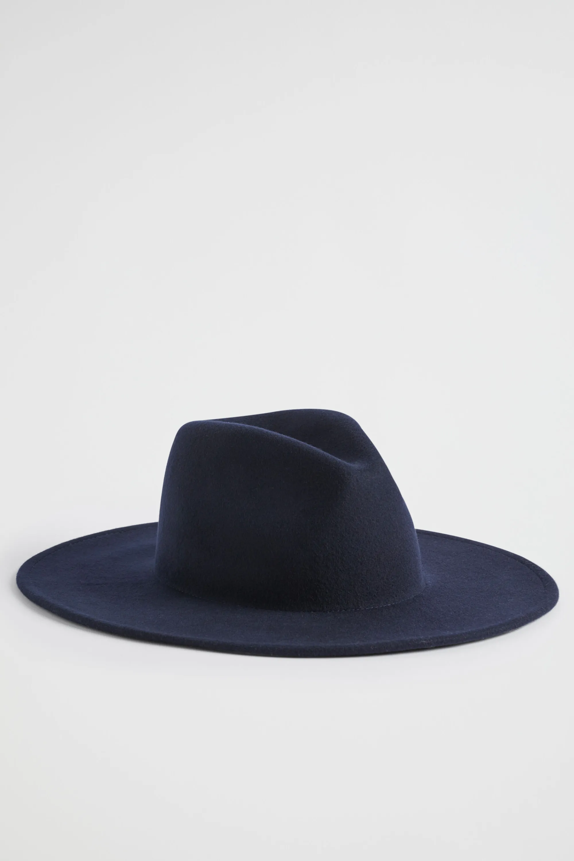 Woman Seed Heritage Hats & Gloves-Wide Brim Wool Fedora